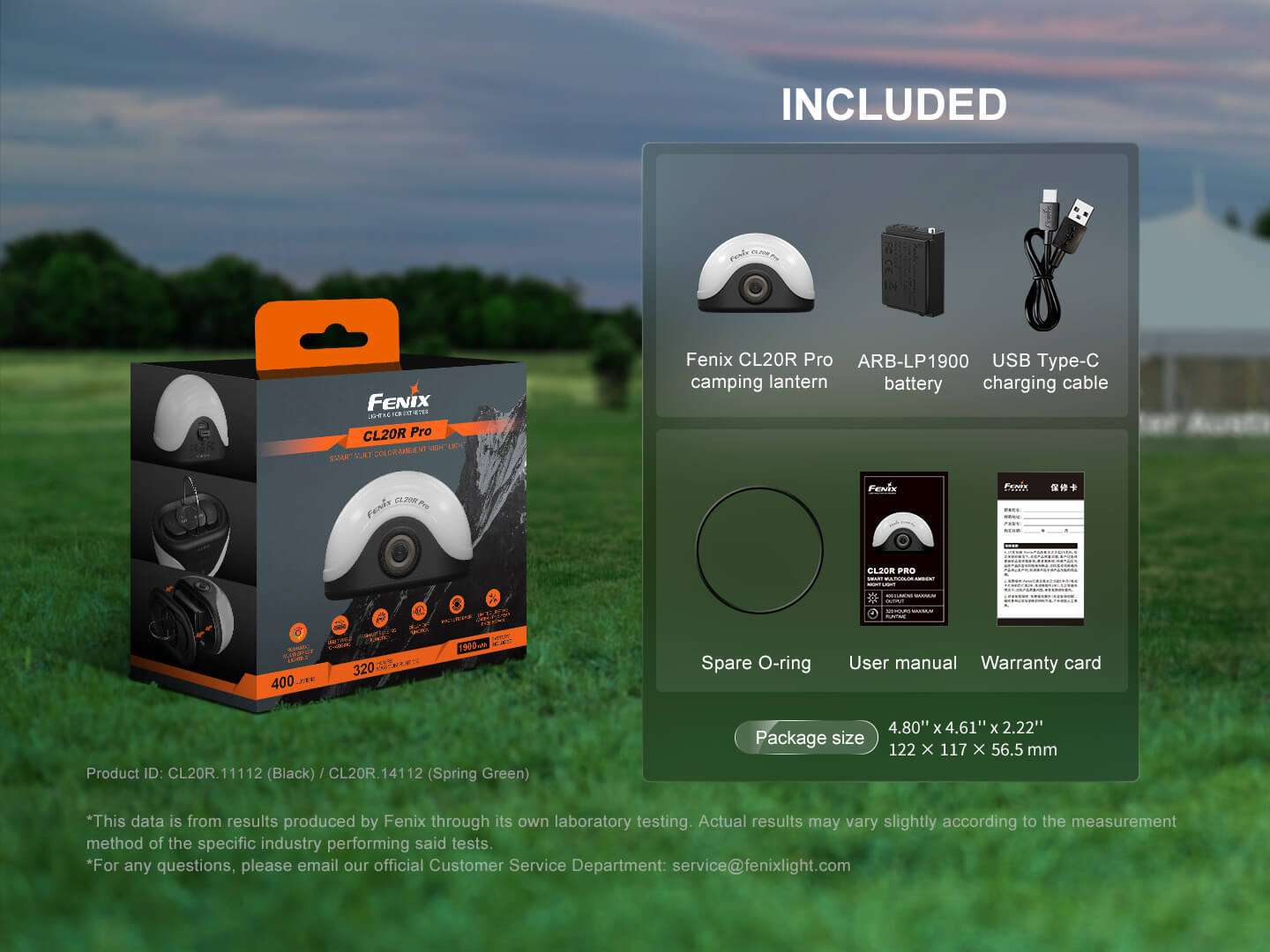 Palmarius Outdoors CL20R Pro Smart Multicolor Camping Lantern Lantern