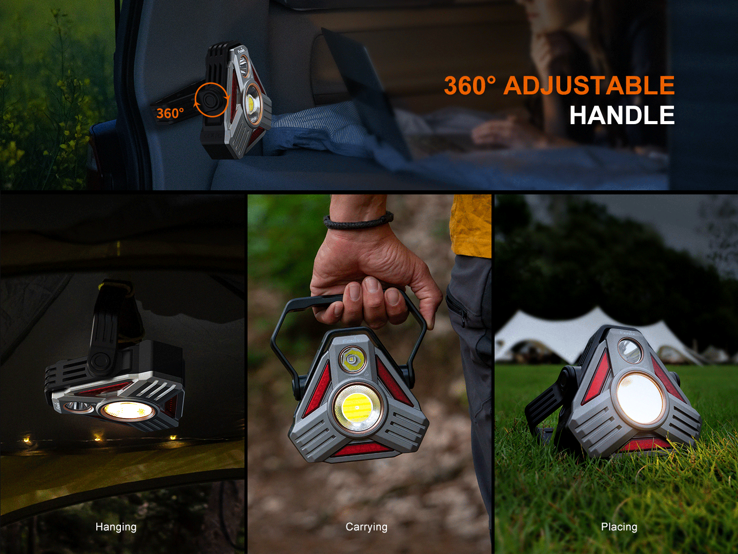 Palmarius Outdoors Fenix CP50R Road Hazard Camping Lantern Lantern