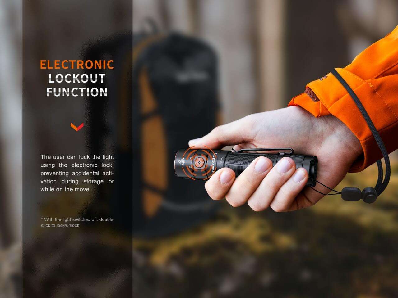 Palmarius Outdoors Fenix E35R High-Performance Rechargeable LED Flashlight EDC Flashlight