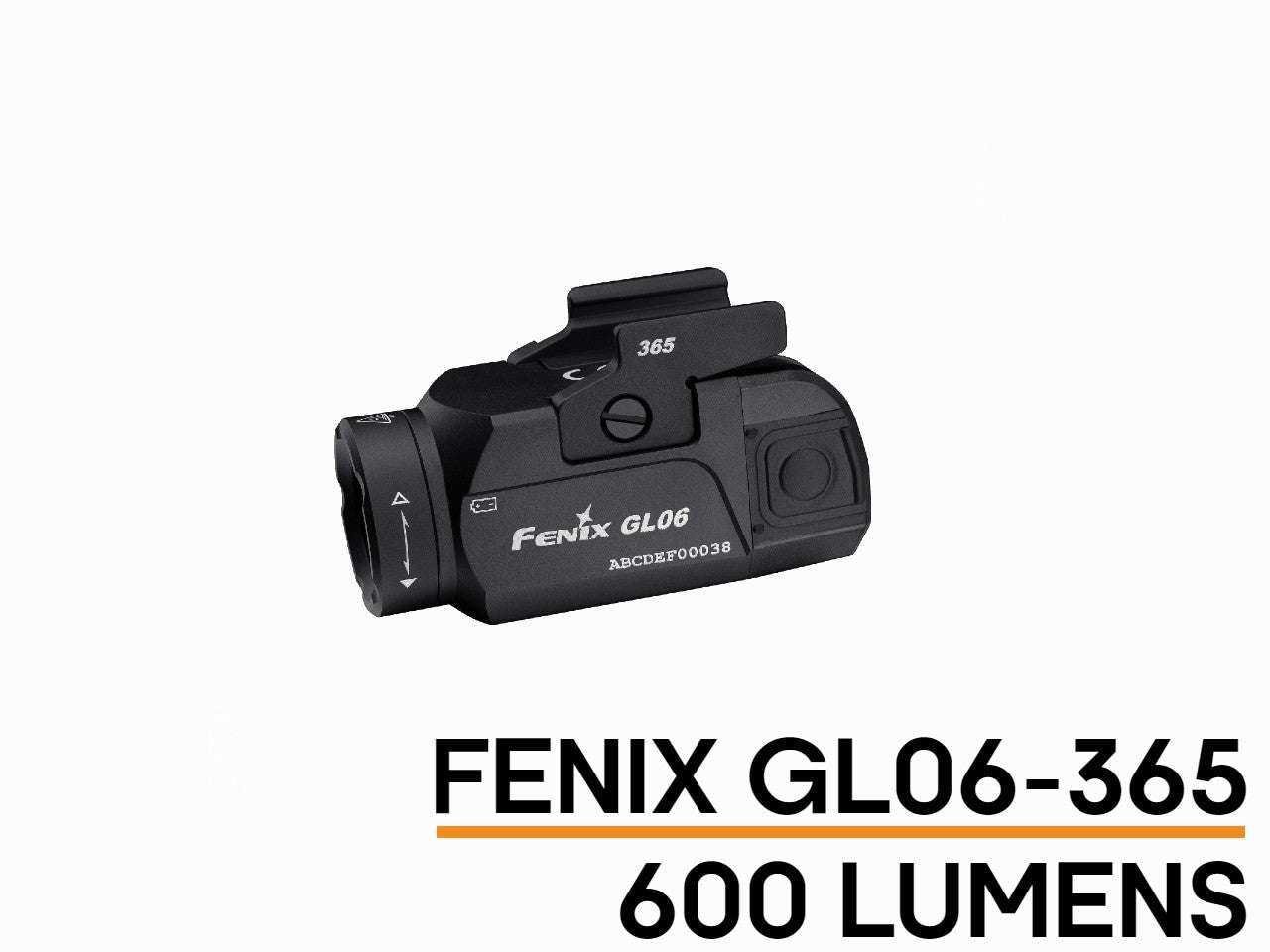 Palmarius Outdoors Fenix GL06 Pocket Pistol Tactical LED Light - 600 Lumens Pistol Light