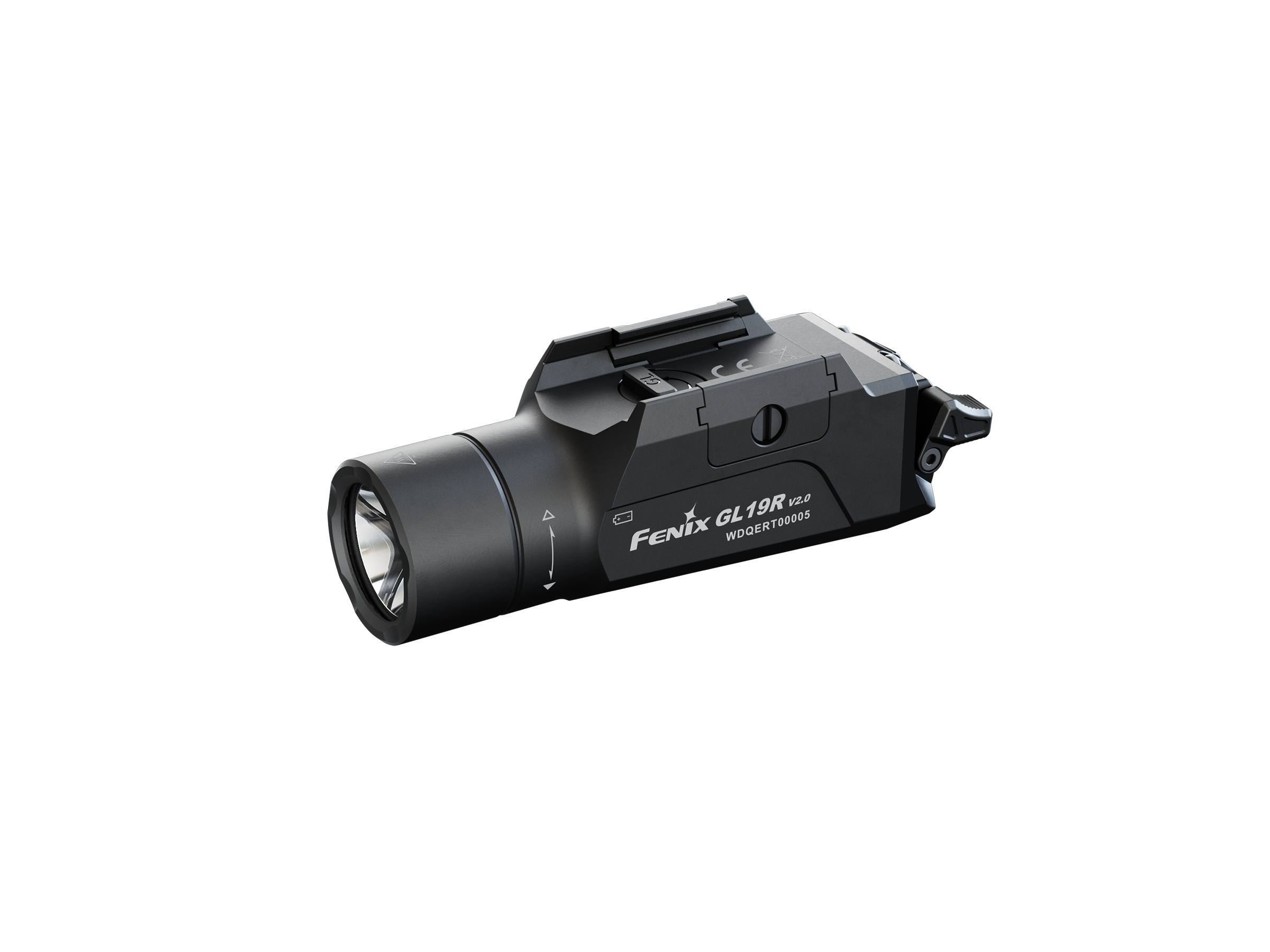 Palmarius Outdoors Fenix GL19R V2 Modular Switch Mounted Light Tactical Flashlight