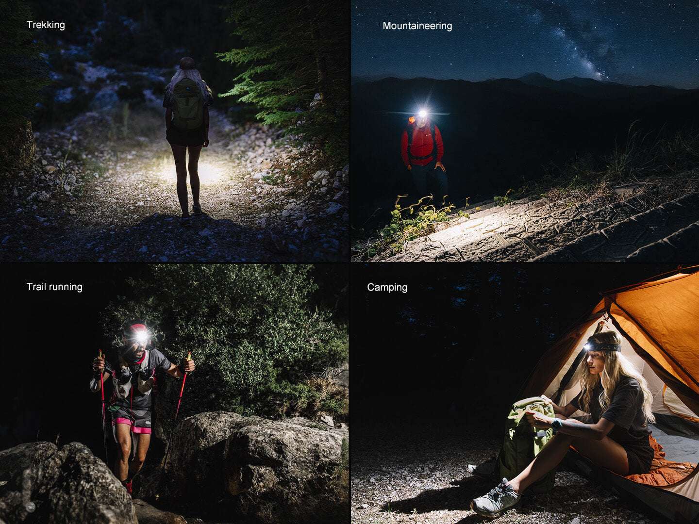Palmarius Outdoors Fenix HM55R Lightweight Multi-LED Headlamp Headlamp
