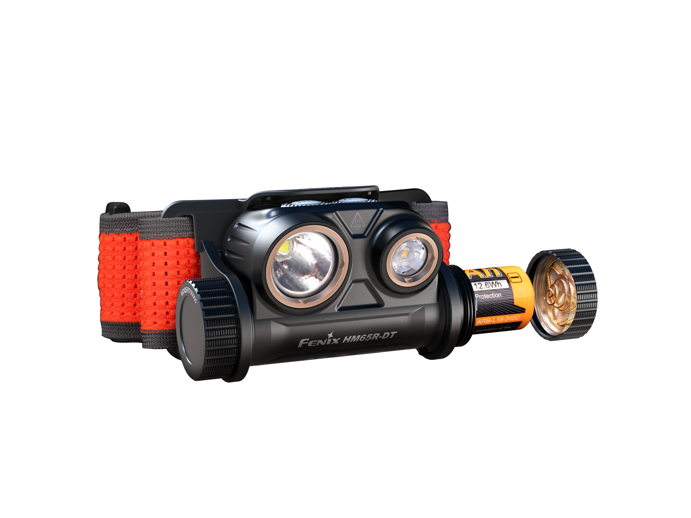 Palmarius Outdoors Fenix HM65R-DT Trail Running LED Headlamp Headlamp