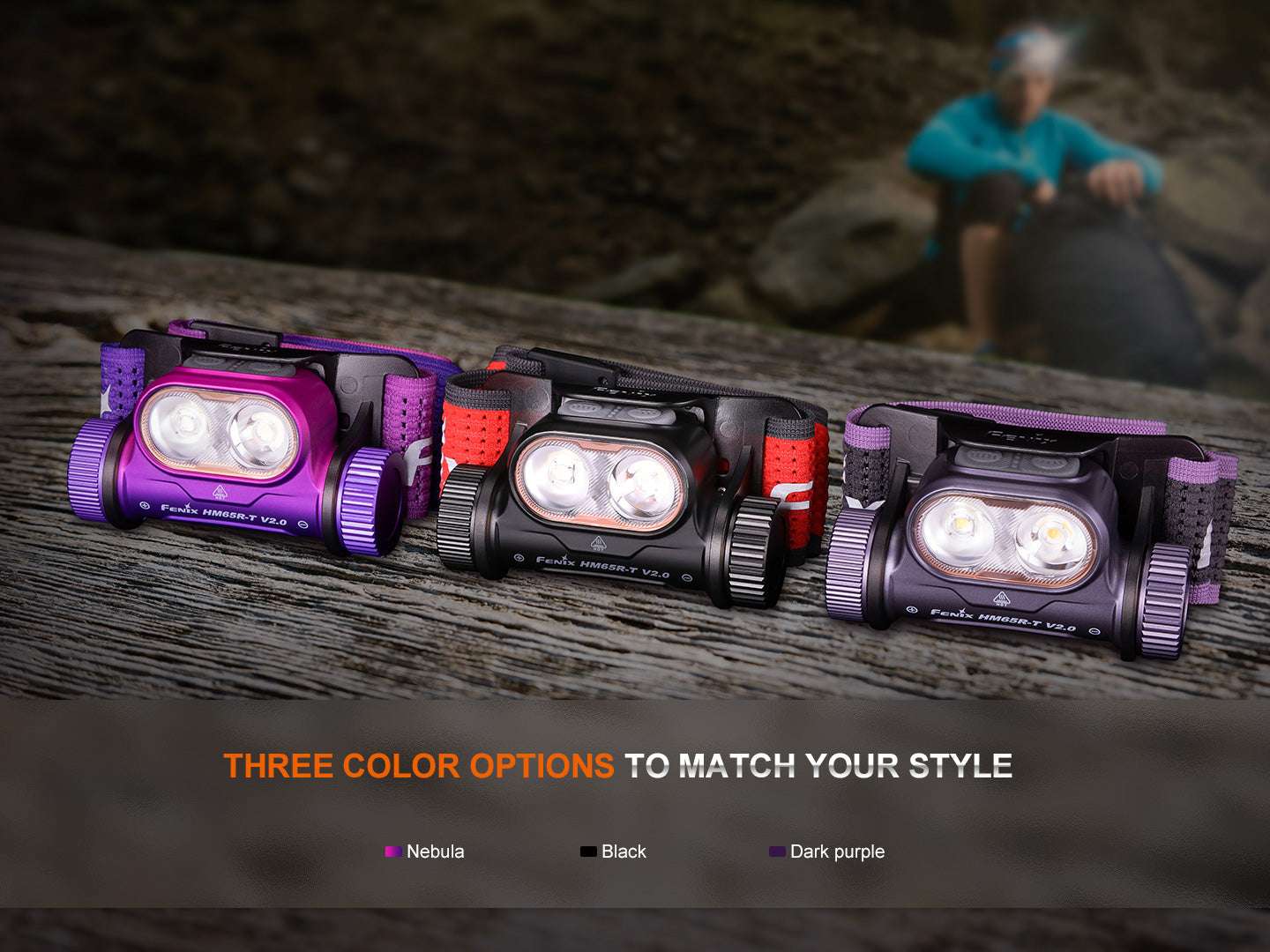 Palmarius Outdoors Fenix HM65R-T V2 Rechargeable Lightweight Trail Running Headlamp Headlamp