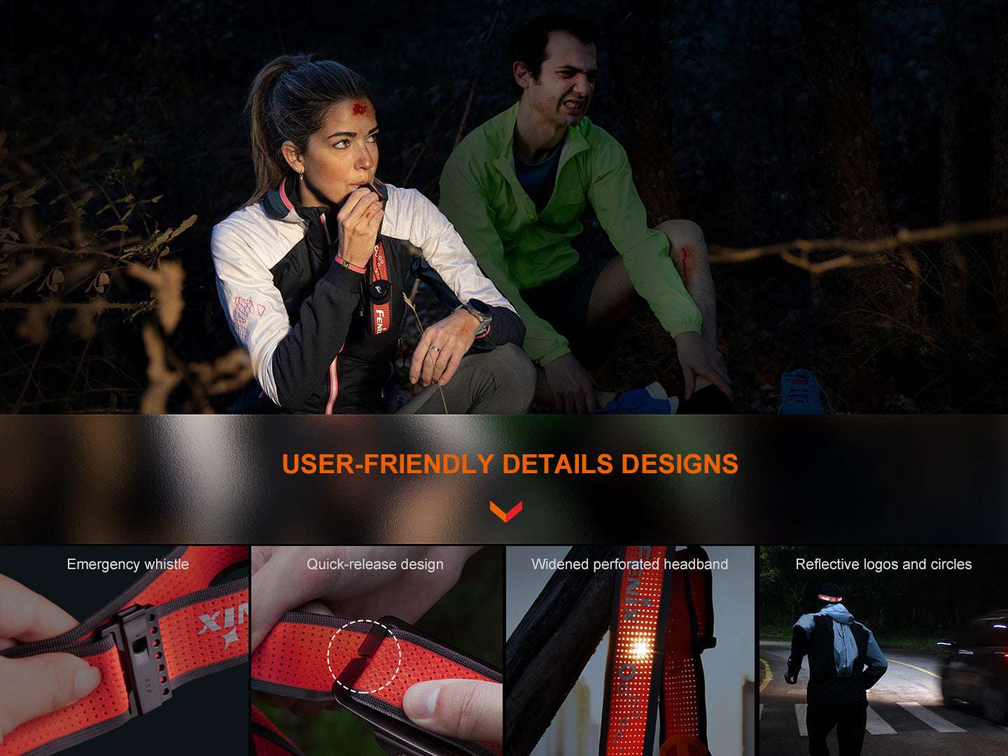 Palmarius Outdoors Fenix HM65R-T V2 Rechargeable Lightweight Trail Running Headlamp Headlamp