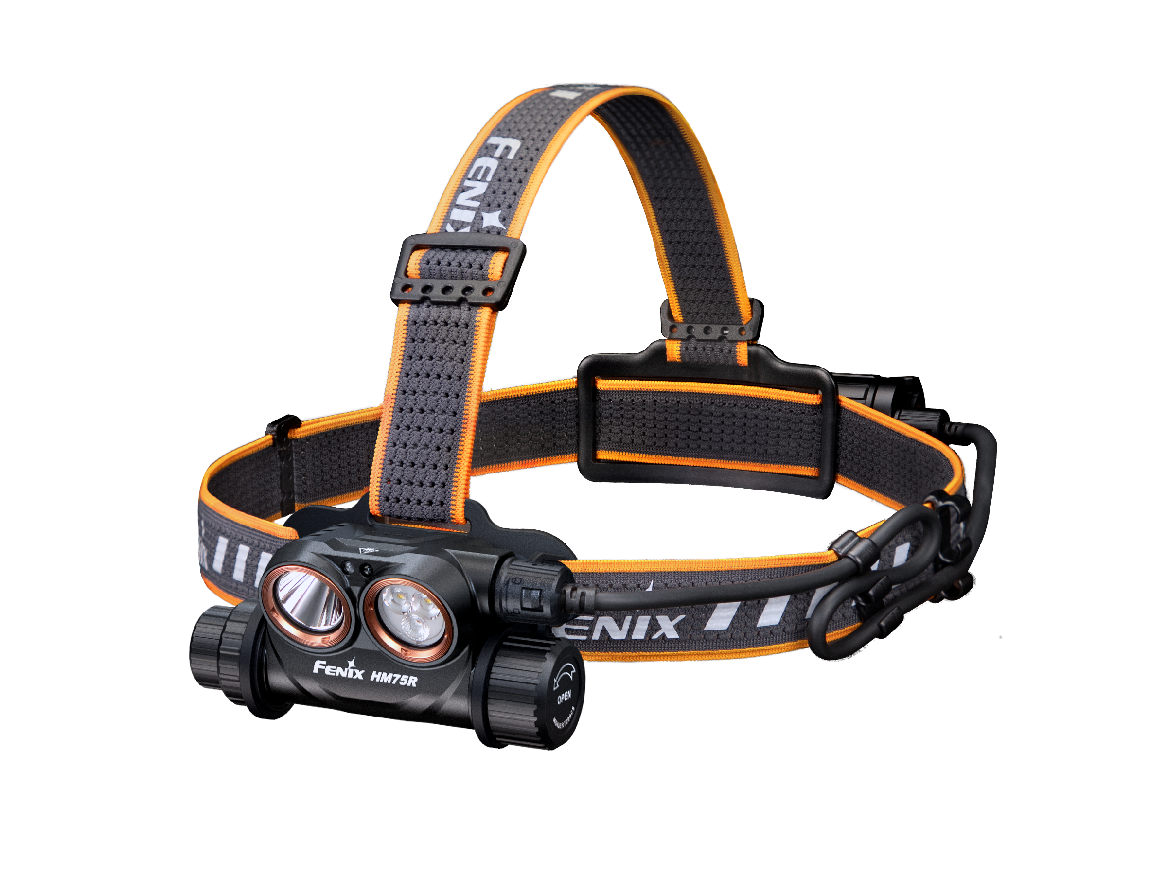 Palmarius Outdoors Fenix HM75R Rechargeable Industrial Headlamp - 1600 Lumens Headlamp