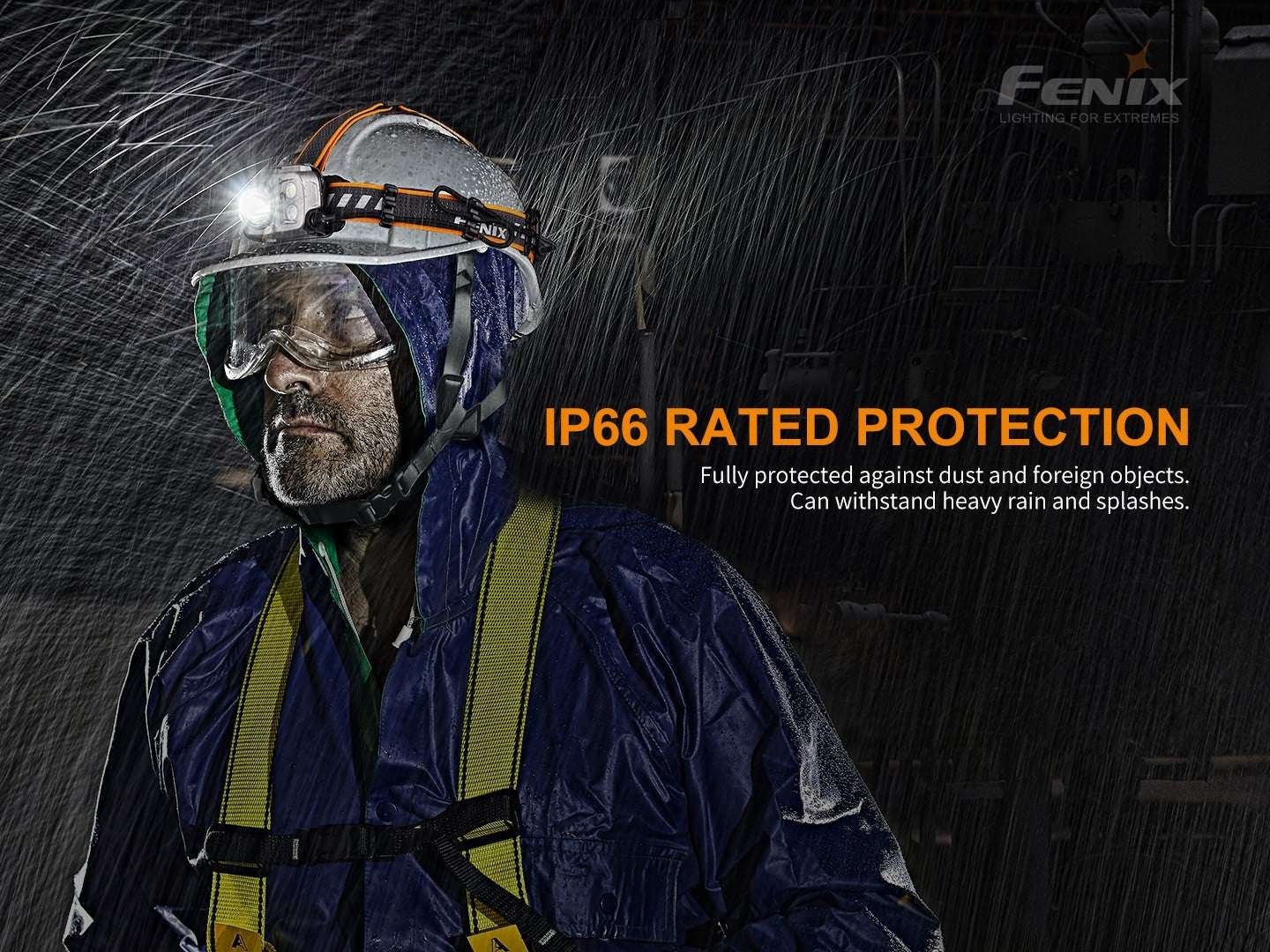 Palmarius Outdoors Fenix HP16R Rechargeable Headlamp - 1250 Lumens Headlamp