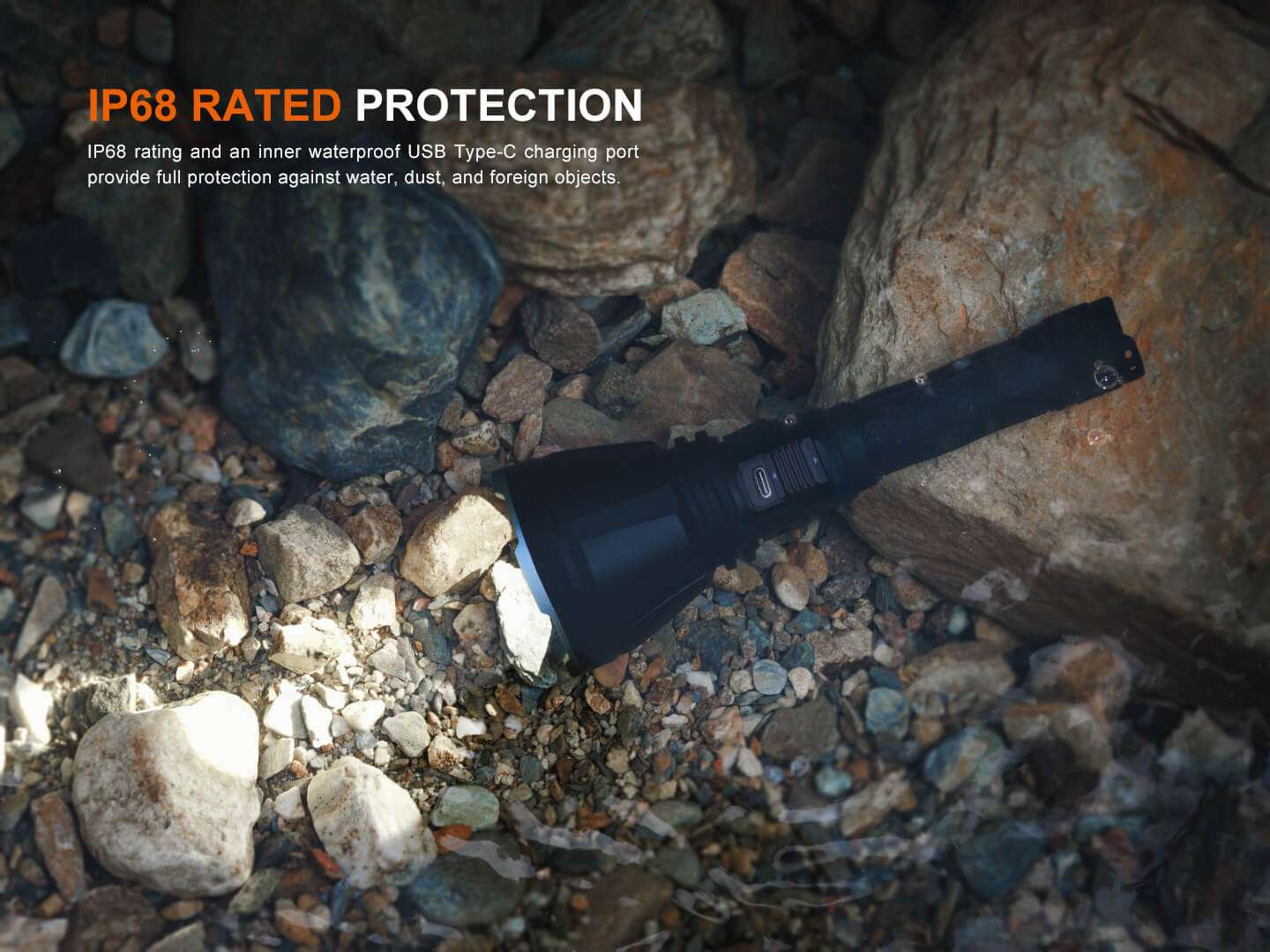 Palmarius Outdoors Fenix HT18R V2 Long-Range Hunting Flashlight Hunting Flashlight
