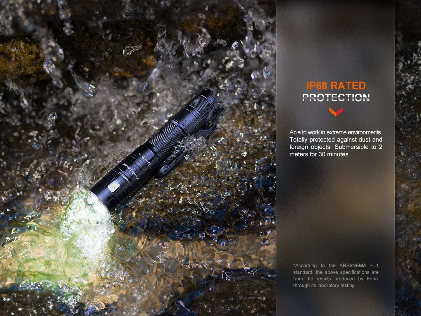 Palmarius Outdoors Fenix LD12R Dual Light Flashlight - 600 Lumens EDC Flashlight