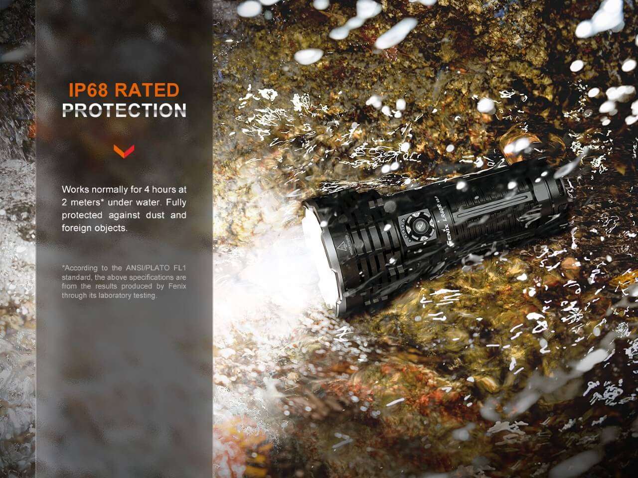 Palmarius Outdoors Fenix LR40R V2.0 Rechargeable LED Searchlight Searchlight