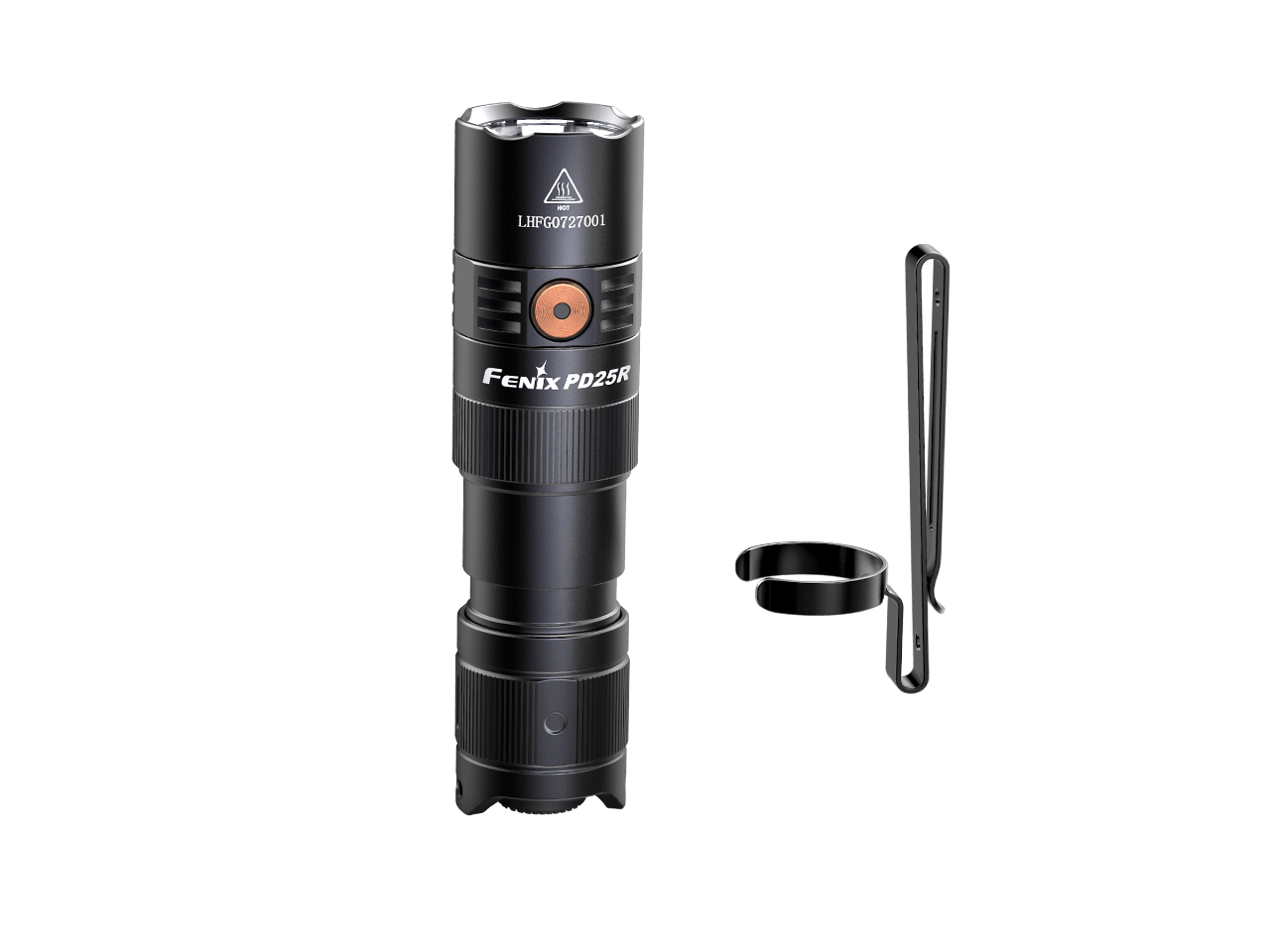 Palmarius Outdoors Fenix PD25R Rechargeable LED Flashlight EDC Flashlight