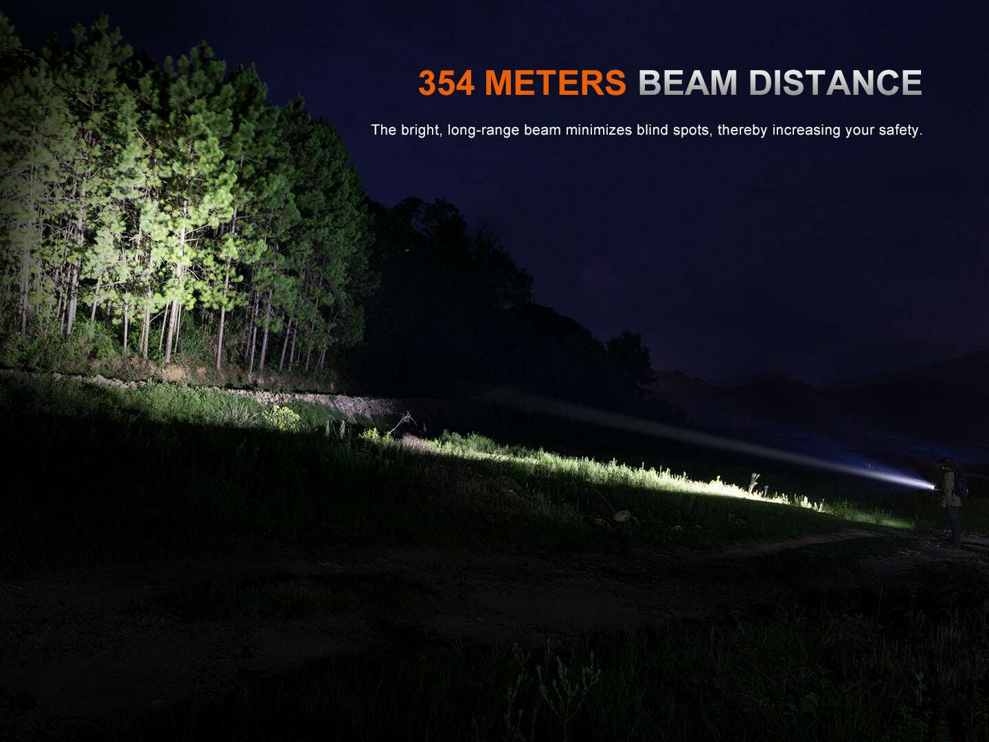 Palmarius Outdoors Fenix PD26R ACE Multi-Mode Compact Tactical Flashlight EDC Flashlight