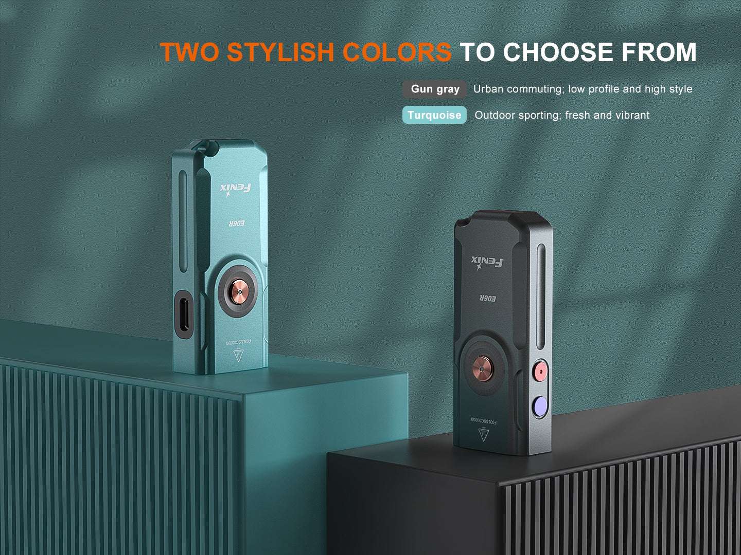 Palmarius Outdoors Fenix E06R Keychain Light with White, UV, and Red Laser Lights Keychain Flashlight