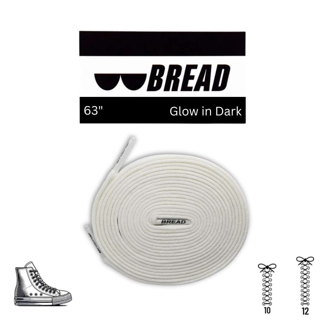 Palmarius Outdoors Night White - Glow in the Dark Elastic Shoelace