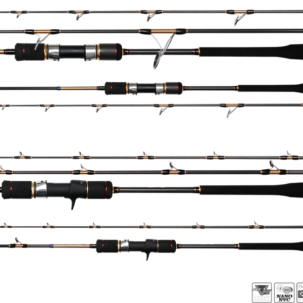 ロッド Shimomura Rod prt 603 #3#4 3pc HR-SLOW-JIGGING-III-R-