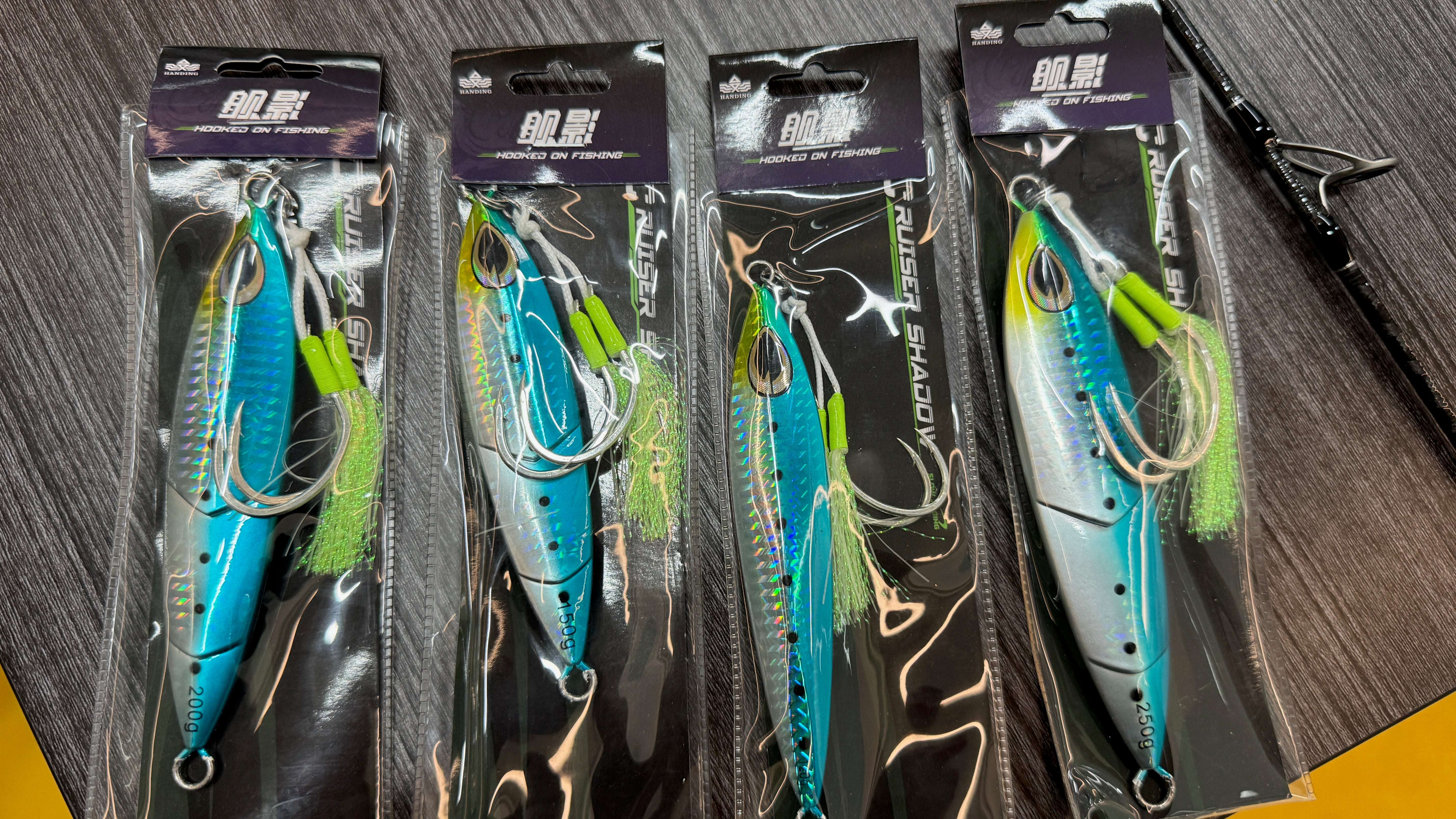 Palmarius Outdoors Cruiser jig clearance laser blue silver 