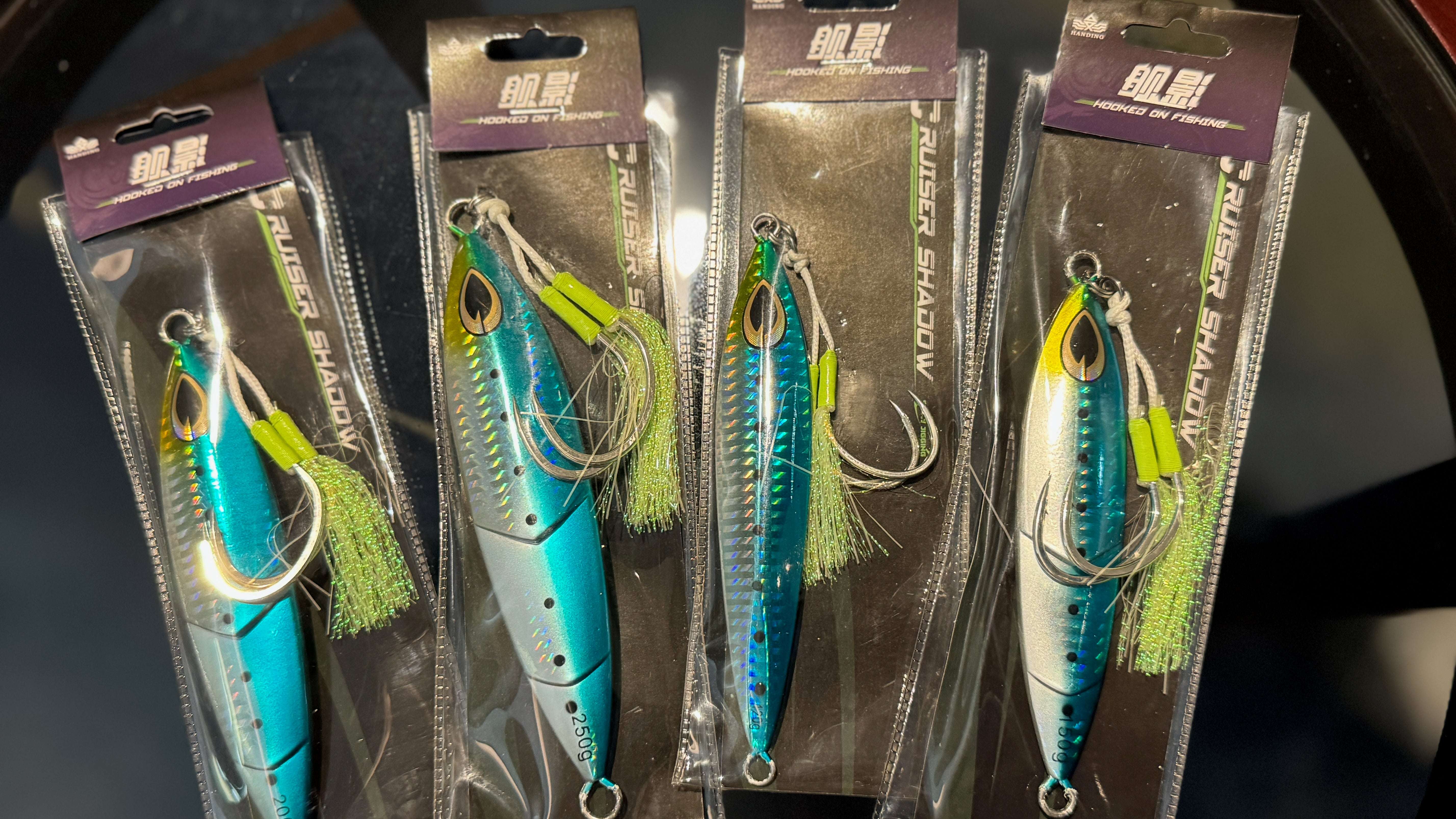 Palmarius Outdoors Cruiser jig clearance laser blue silver 