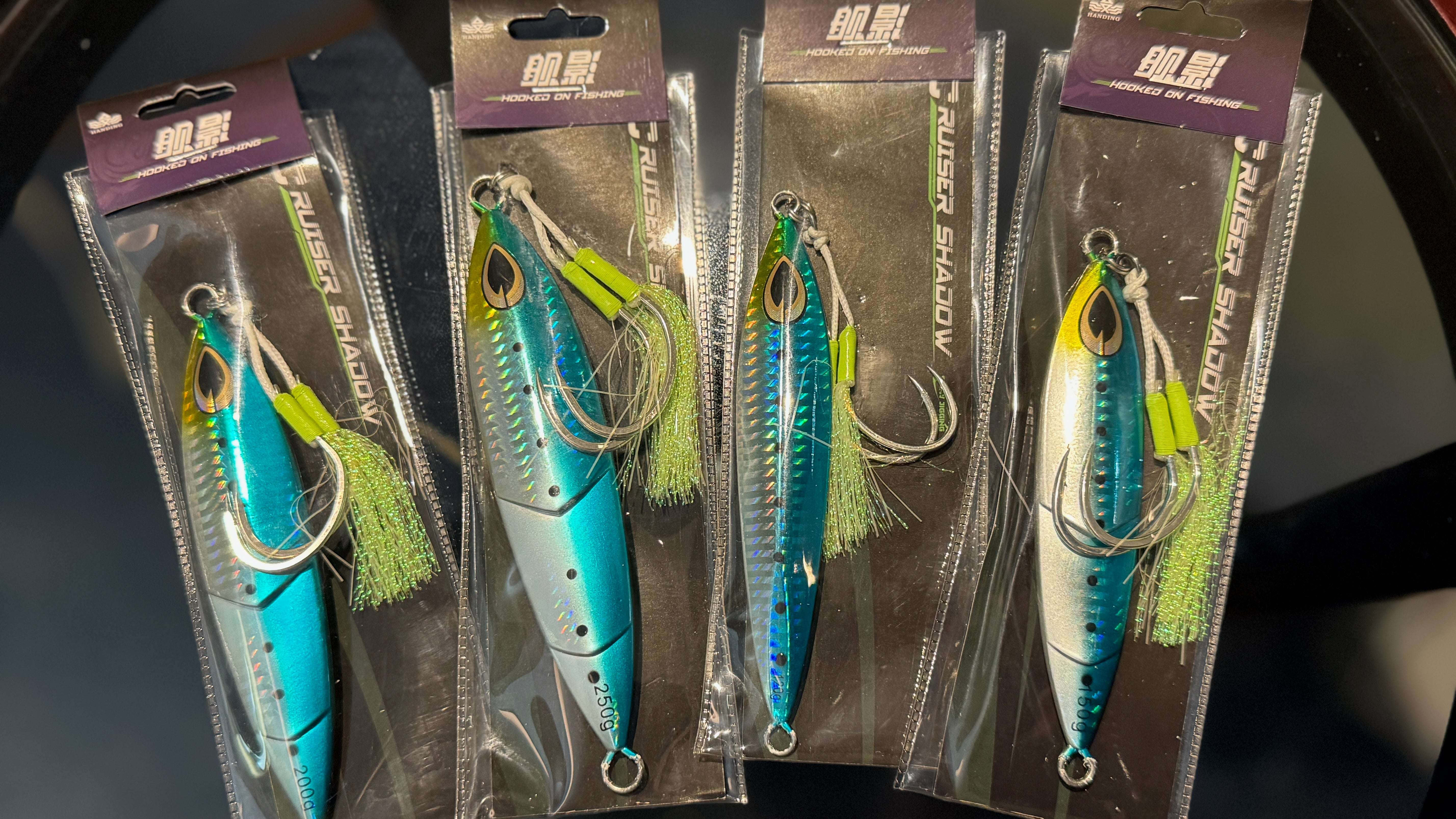 Palmarius Outdoors Cruiser jig clearance laser blue silver 