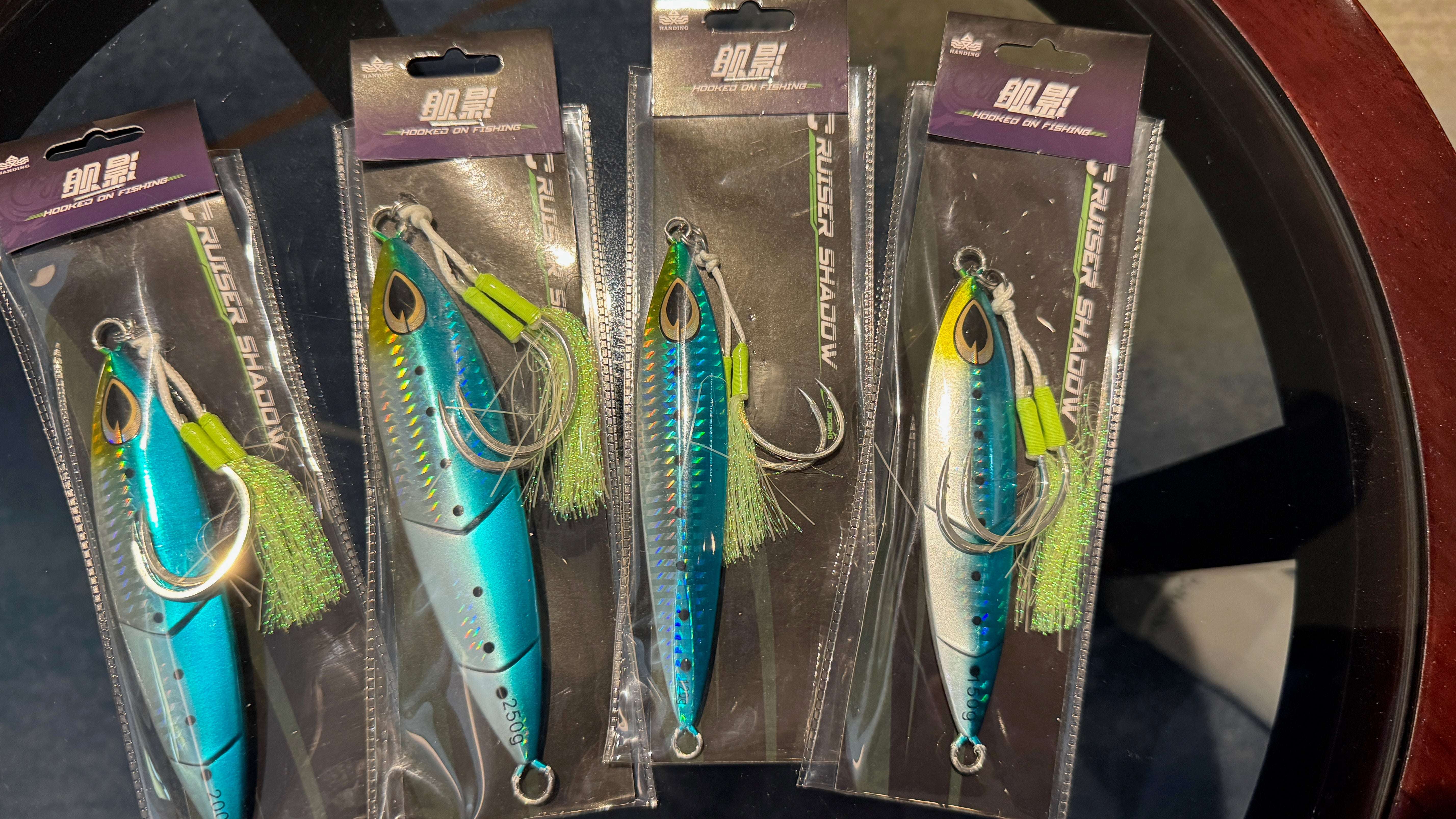 Palmarius Outdoors Cruiser jig clearance laser blue silver 