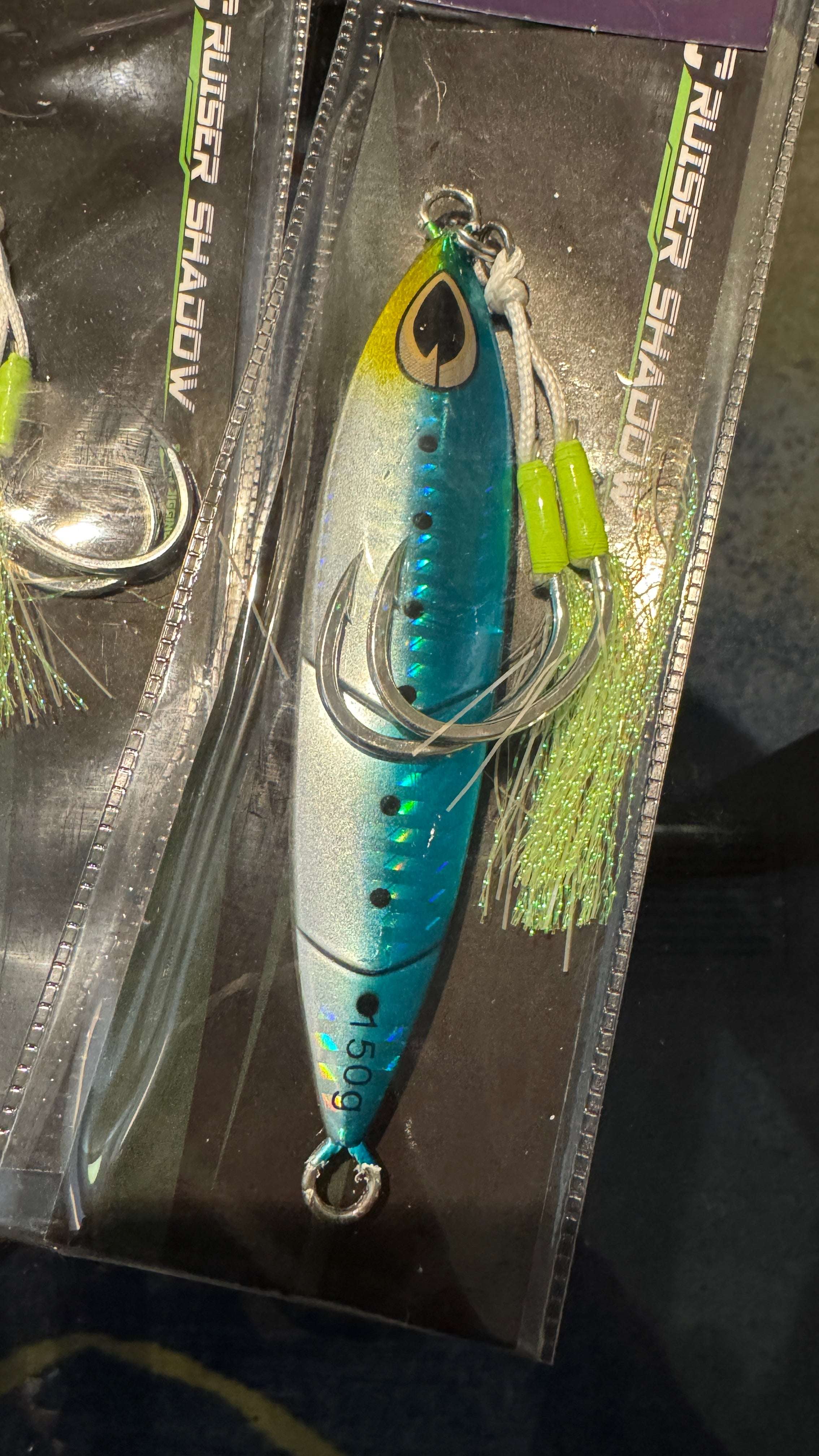 Palmarius Outdoors Cruiser jig clearance laser blue silver 