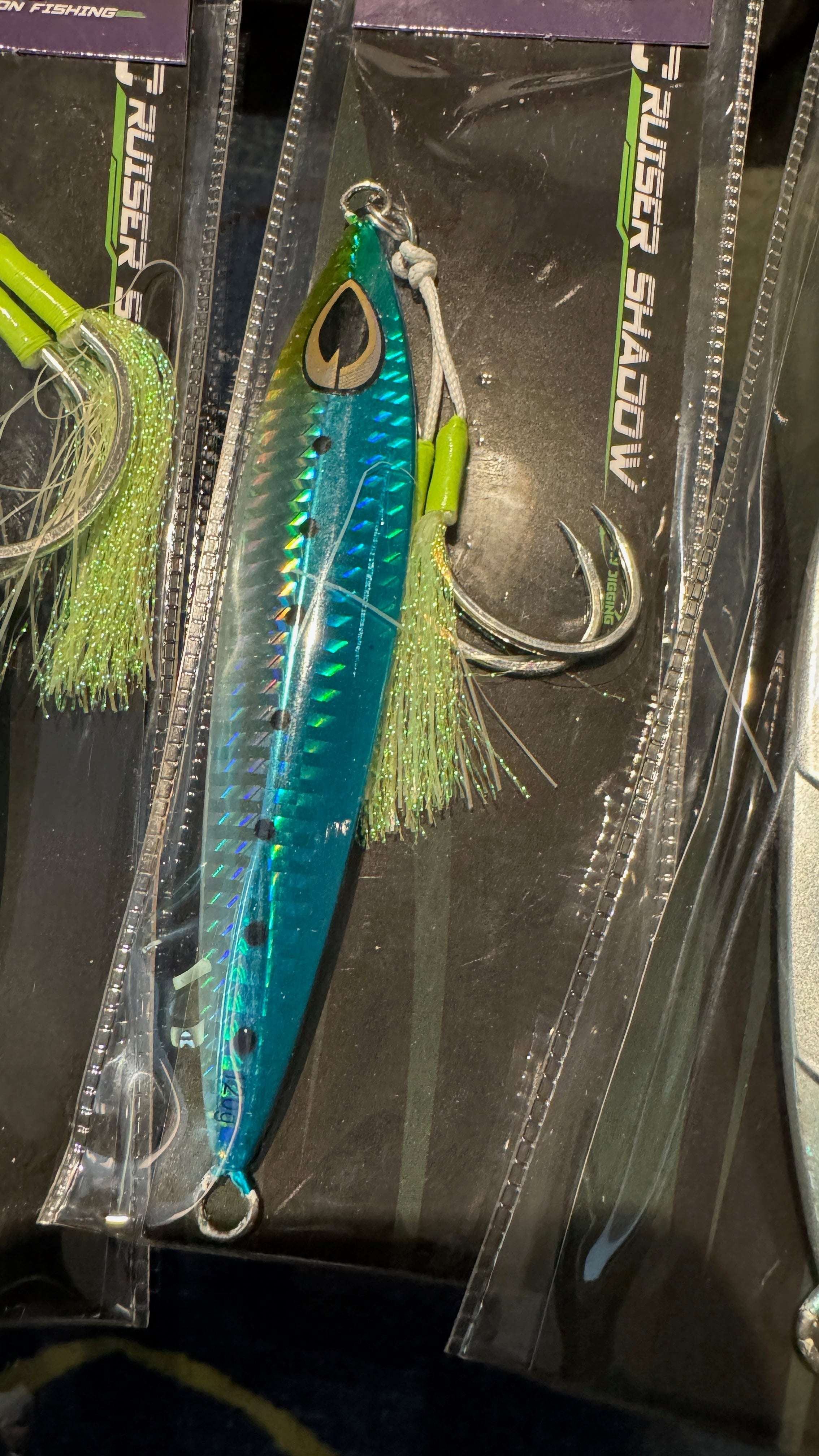 cleearnace fishing lure Cruiser jig clearance laser blue silver