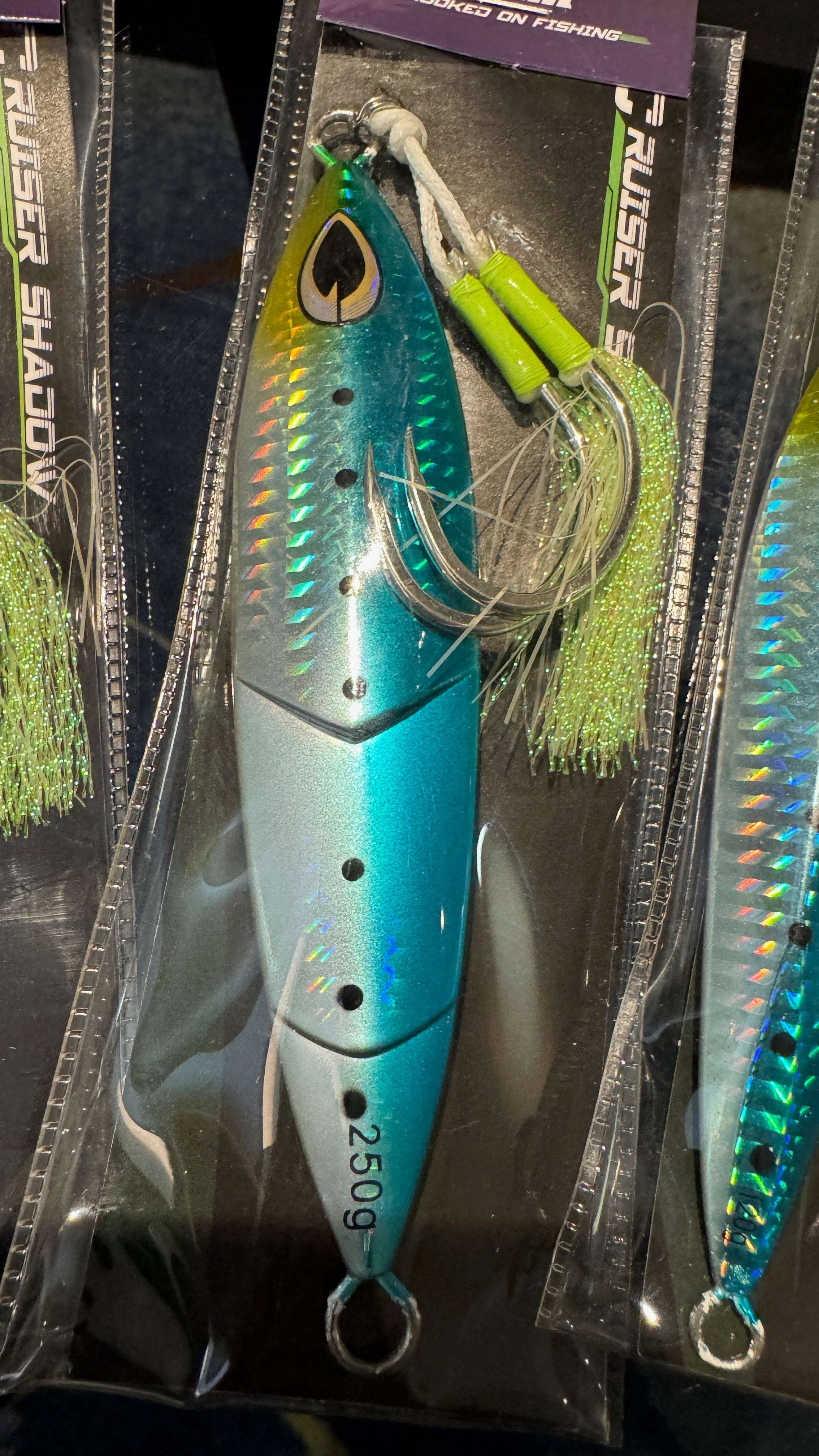 Palmarius Outdoors Cruiser jig clearance laser blue silver 