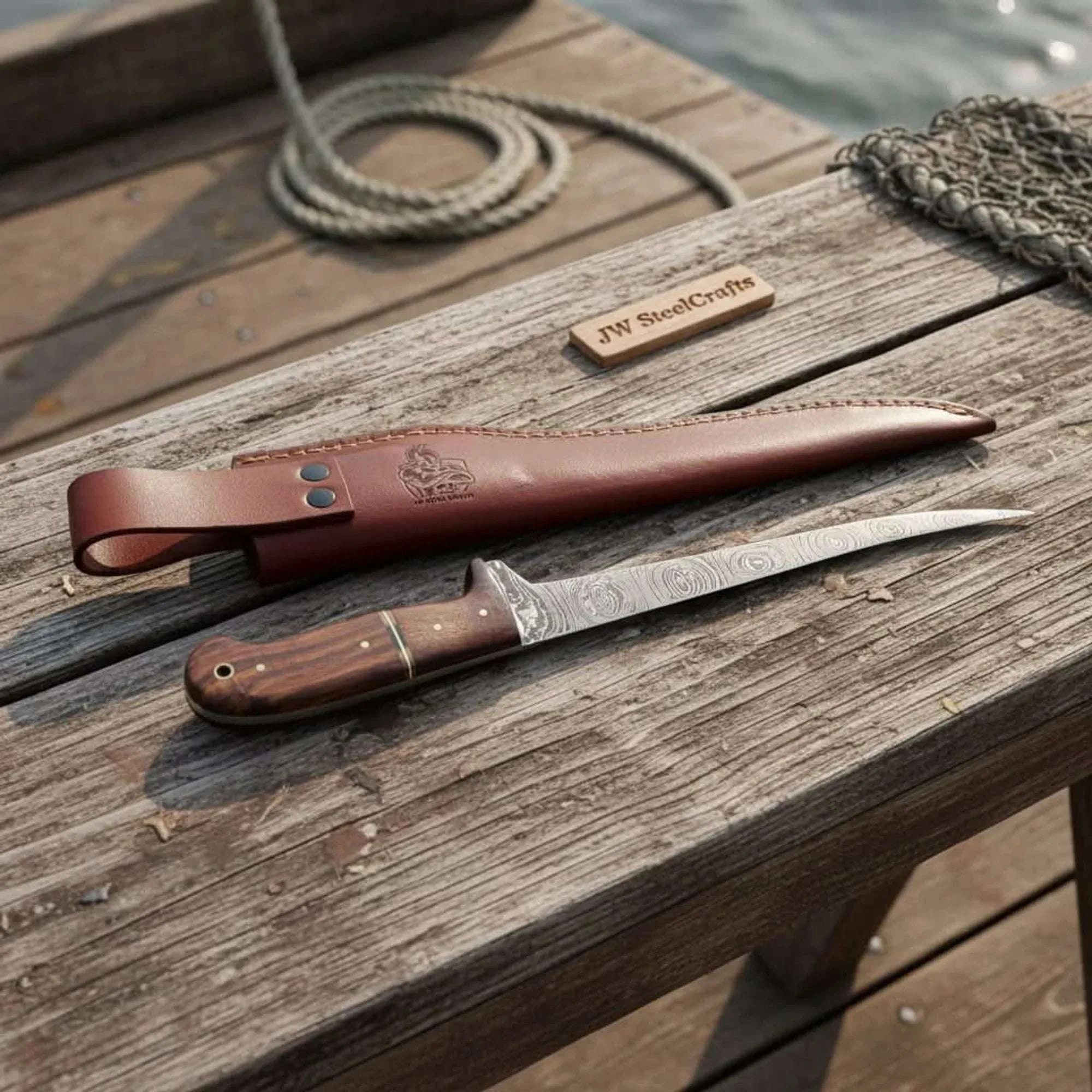 Palmarius Outdoors CUSTOM MADE FILLET KNIFE  Handmade Fillet Knives