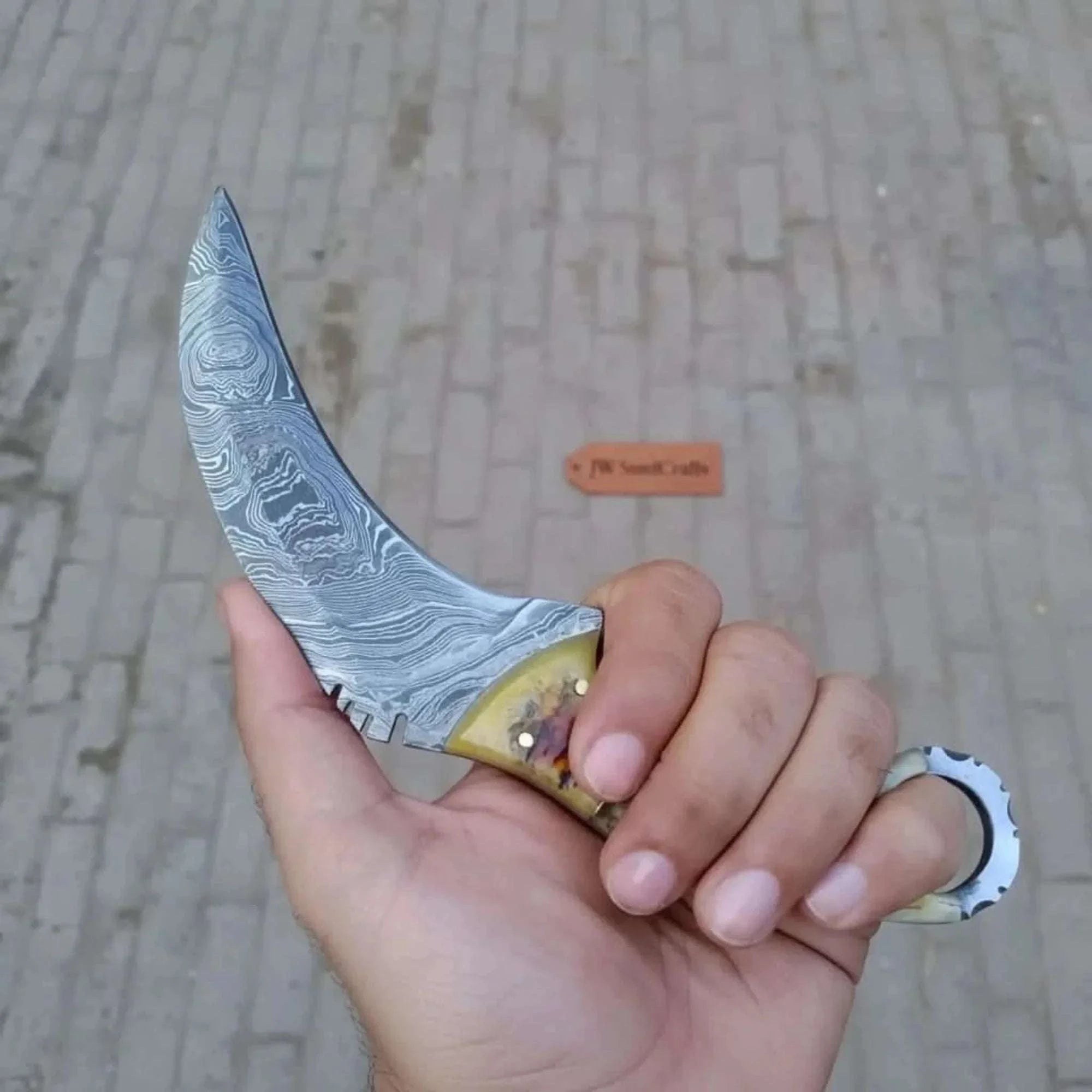 Palmarius Outdoors Handmade Custom Du Hoc Karambit Knife. karambit knife