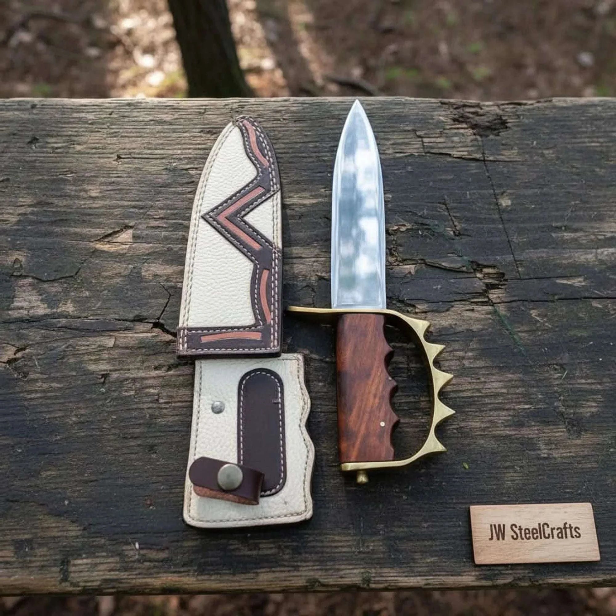 Palmarius Outdoors Custom Made Damascus Stainless Steel MB-0088 