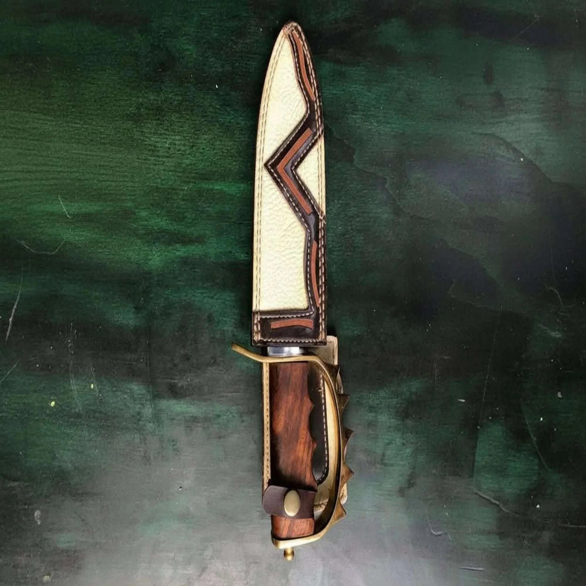 Palmarius Outdoors Custom Made Damascus Stainless Steel MB-0088 