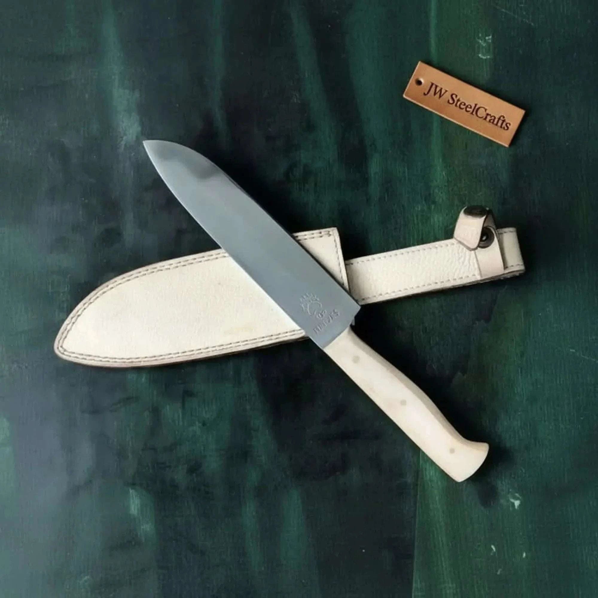 Palmarius Outdoors Drop Point Hunting Knife Micarta Handle Fixed Blade 13 Inch Overall Skinner Knife