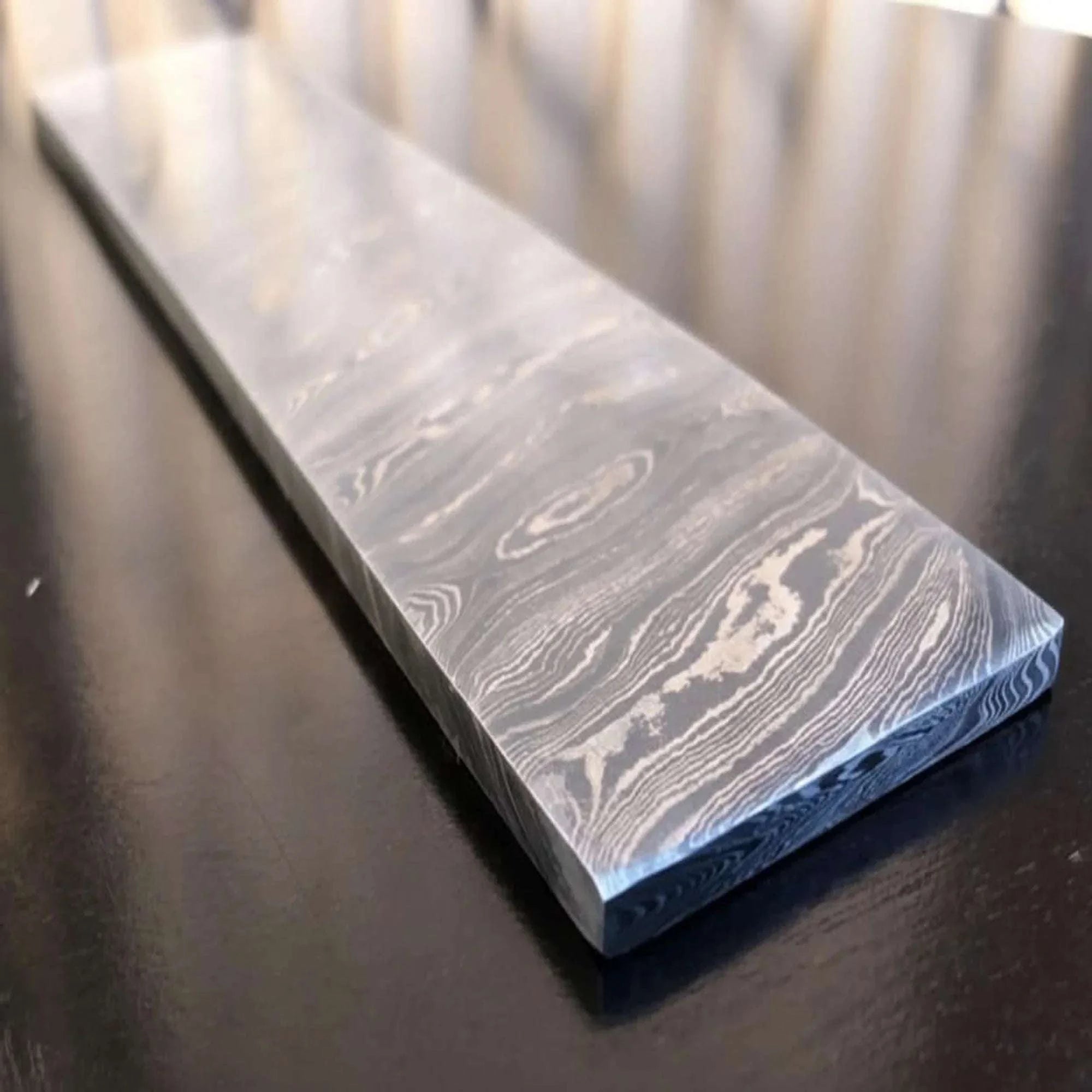 Palmarius Outdoors Slateforge Billet Bar 12" Handmade 4 Inch Wide Billet for Knife Making and Bladesmithing Bullet bar