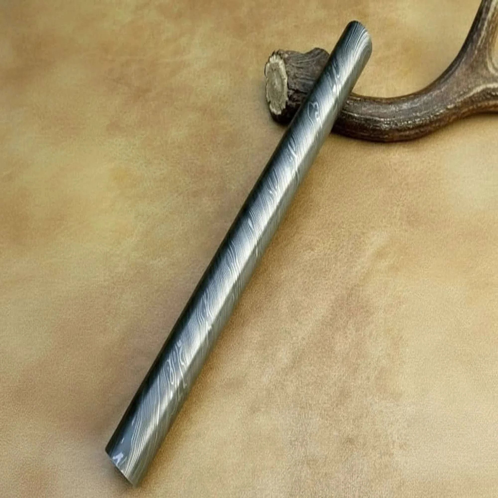 Palmarius Outdoors Custom Hand Made Damascus Sword Blank Blade DE-0065 Sword