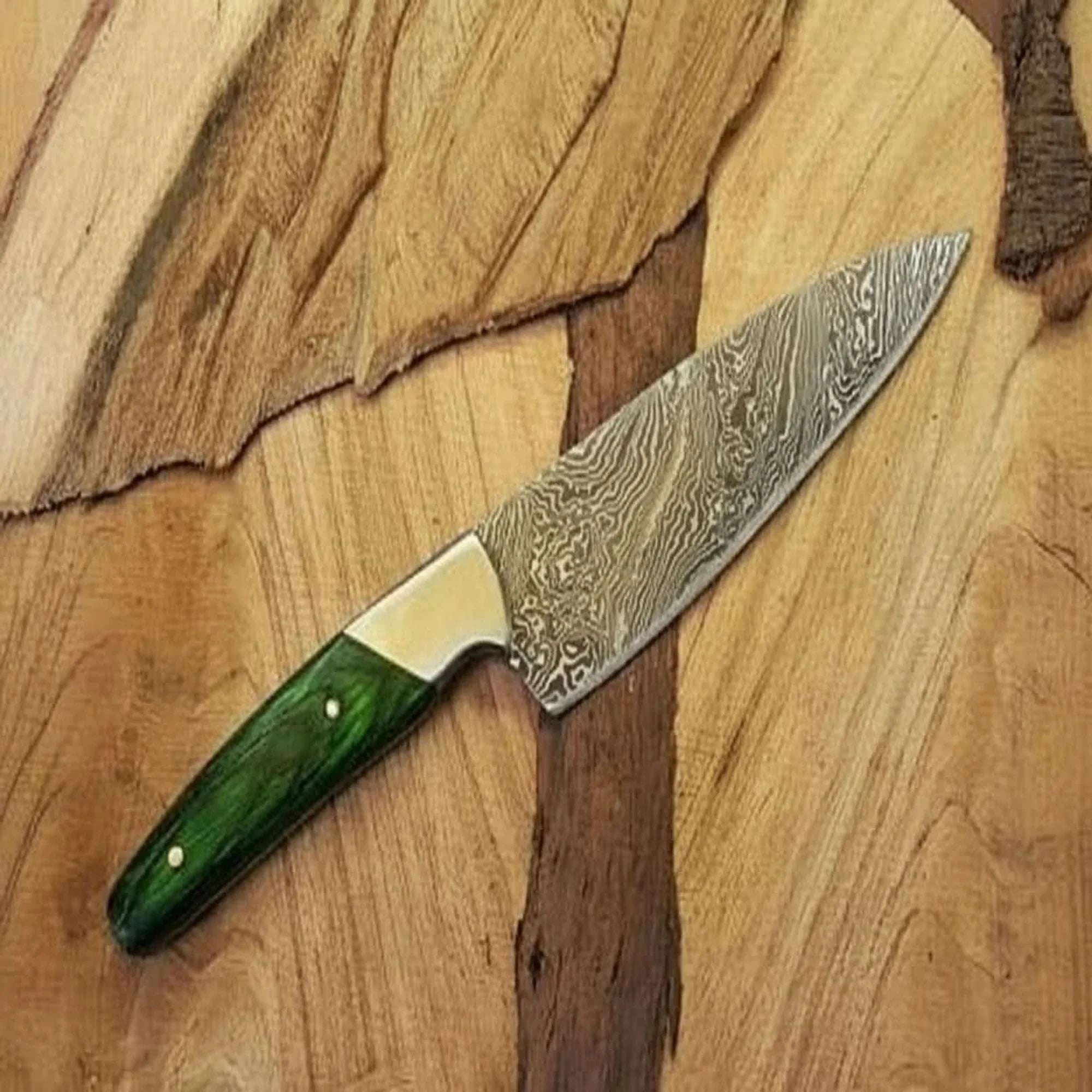 Palmarius Outdoors Damascus steel kitchen knife / chopper DK-0134 Damascus Steel Chef Knives
