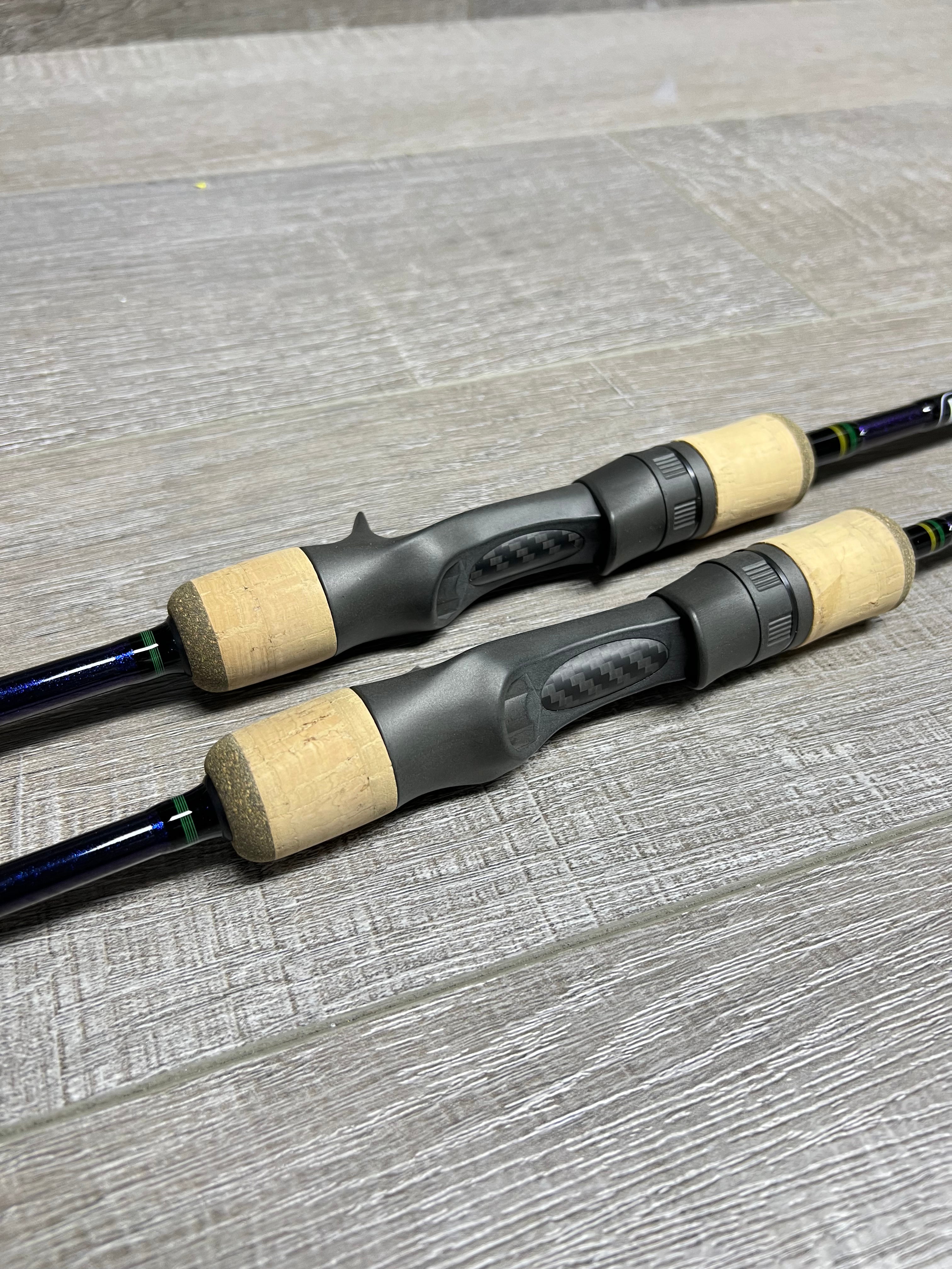 WAKIZASHI "Short Sword" Solid Toray Carbon Fiber SPJ Rods