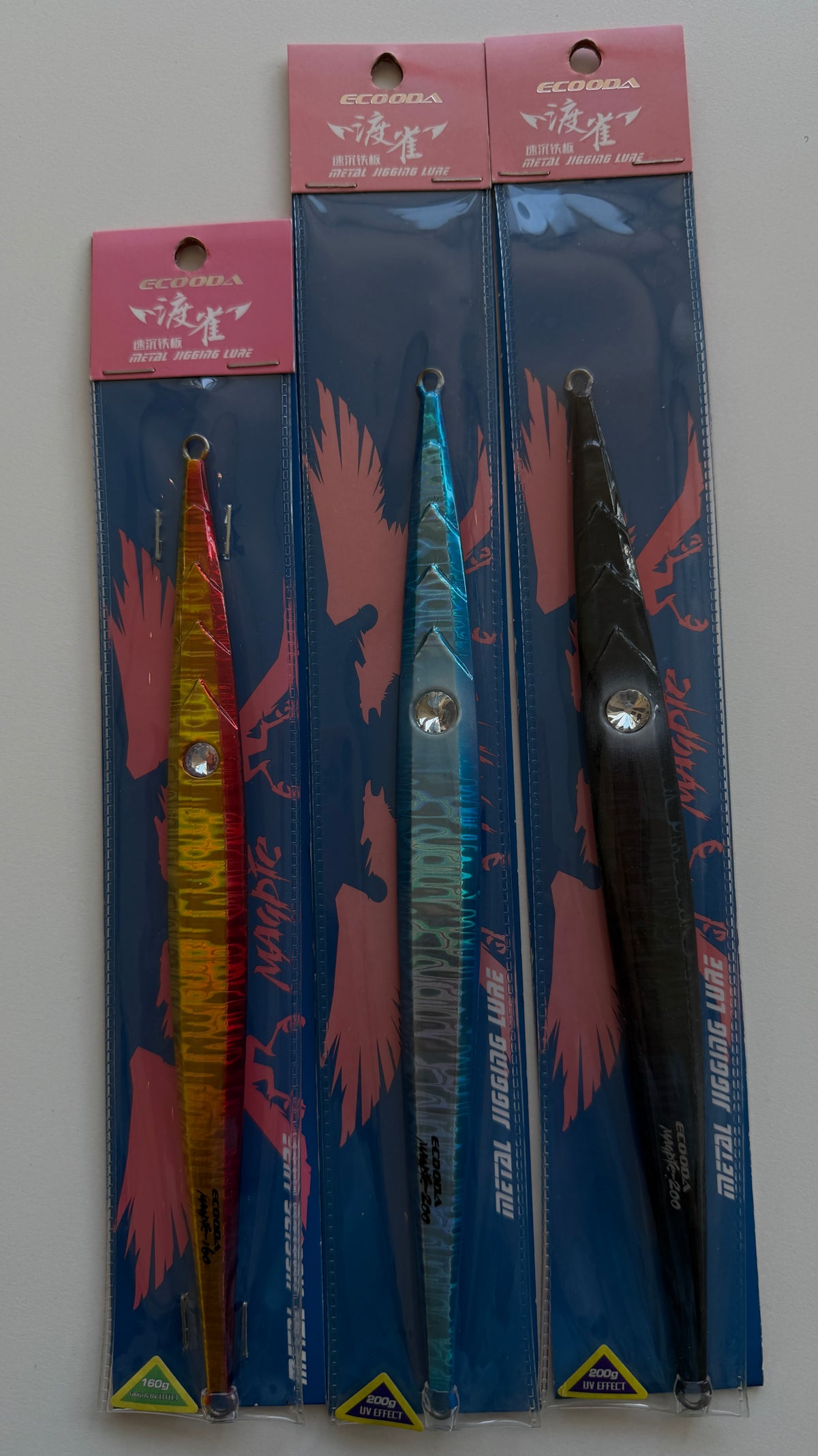 Ecooda Magpie quick-sinking jig [Pre Order Sale - for delivery late November]