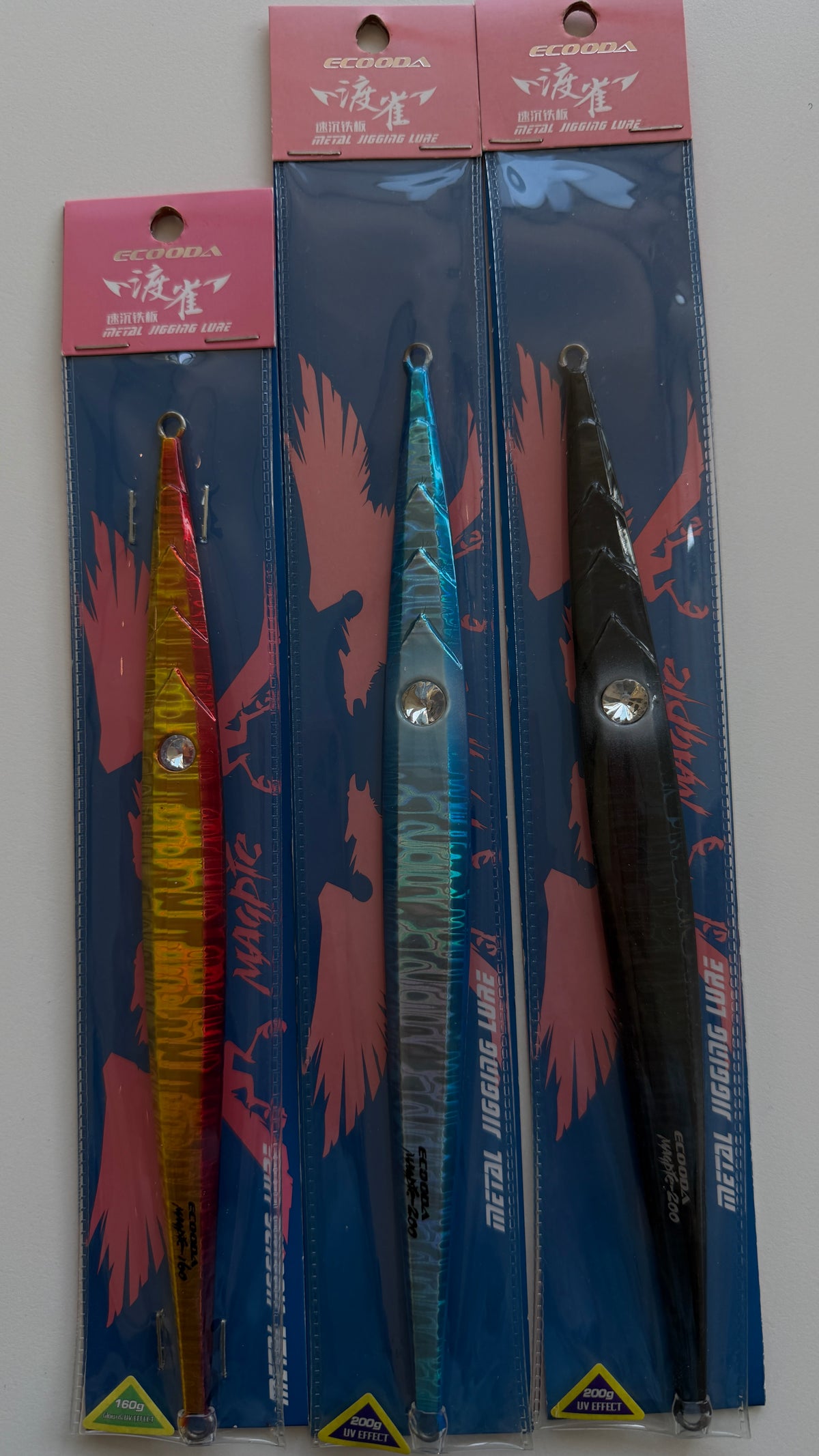 Ecooda Magpie quick-sinking jig [Pre Order Sale - for delivery late November]