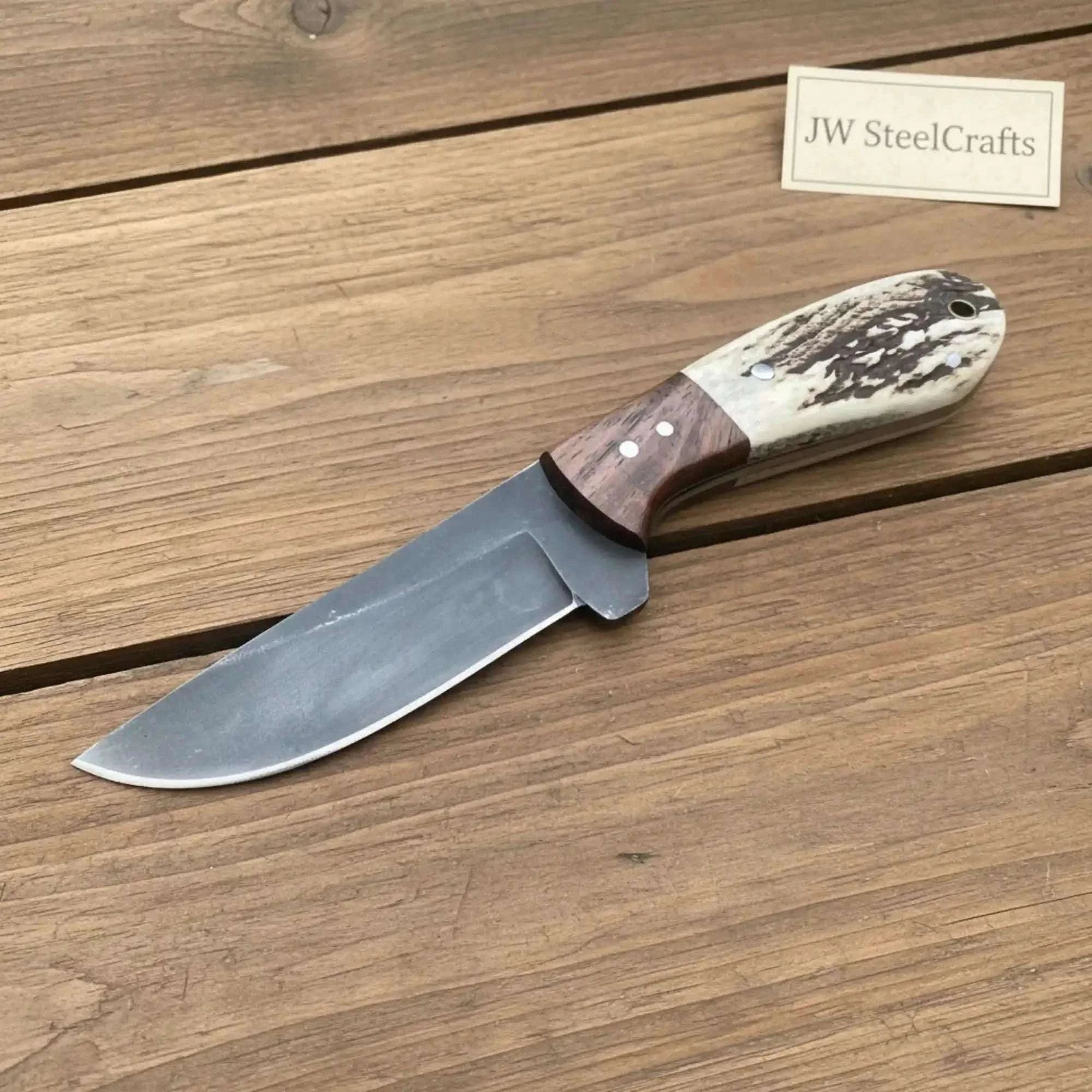 Palmarius Outdoors Compact Utility Knife 4 Inch Blade Outdoor Fixed Blade Tool Skinner Knife