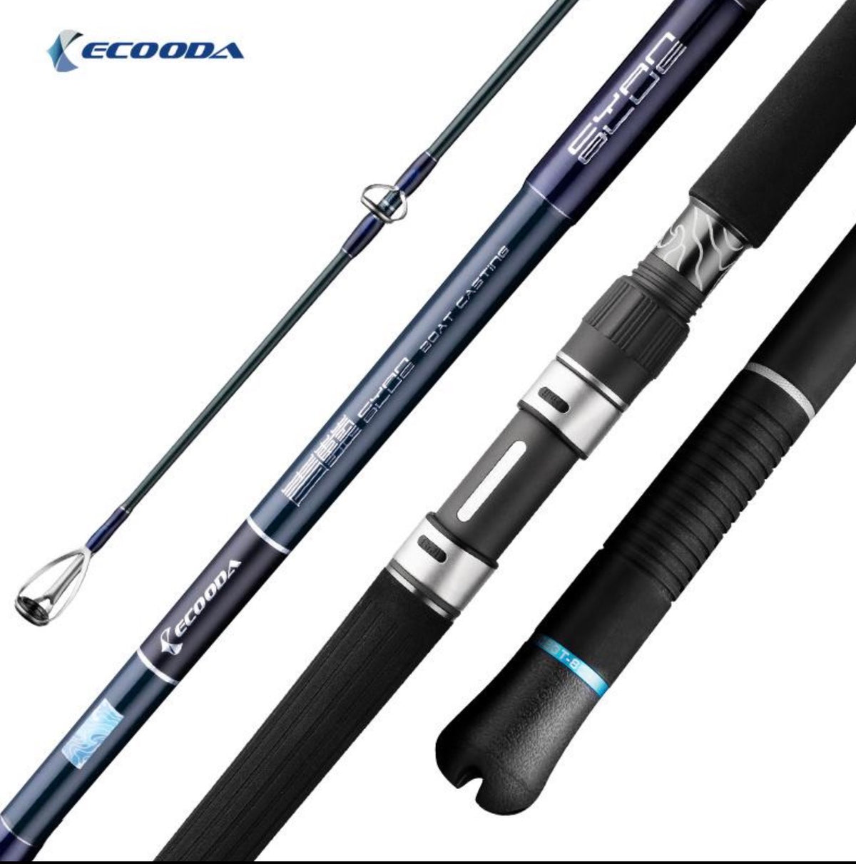Ecooda Cyan Blue Popping Rod