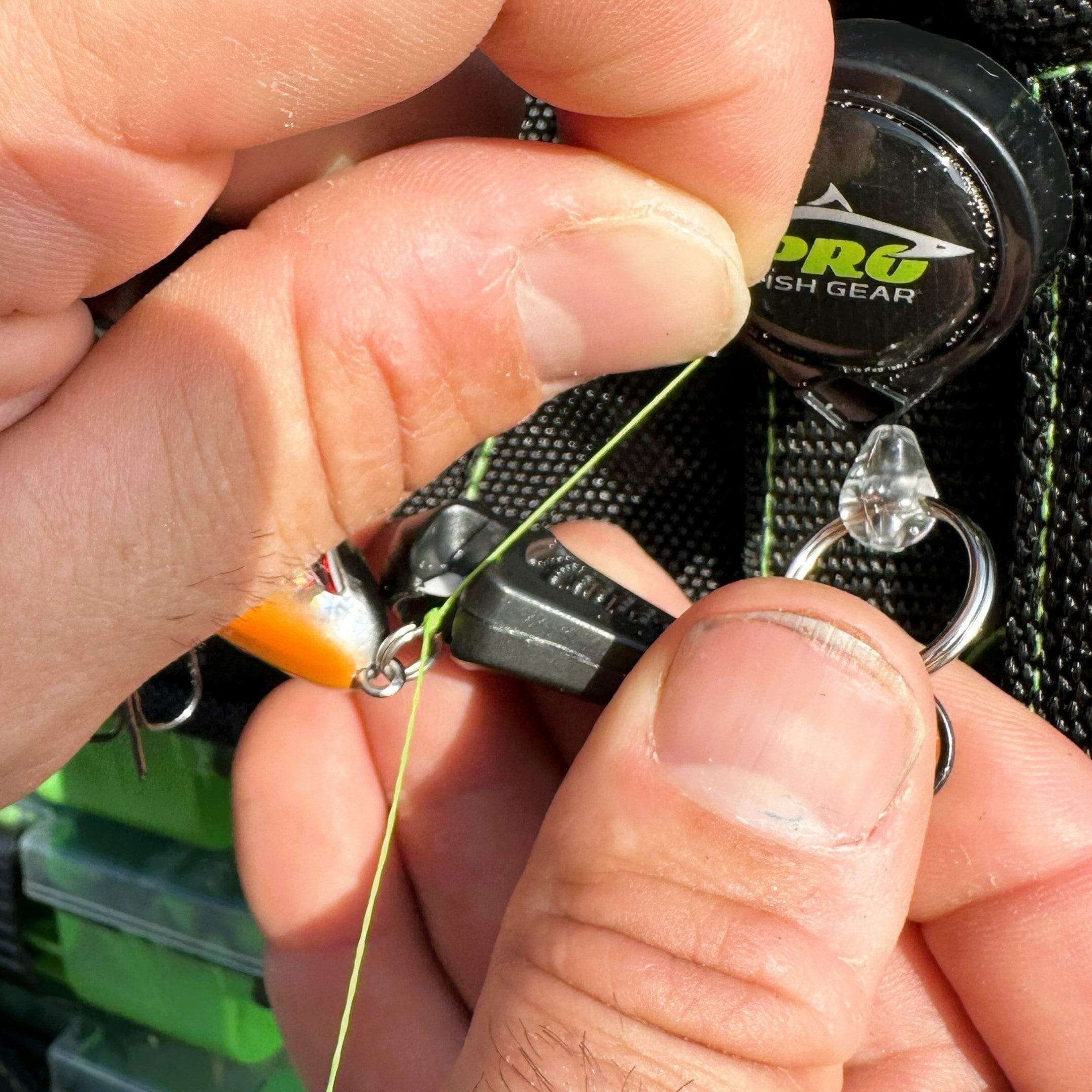 Palmarius Outdoors Line Cutterz Ceramic Blade Zipper Pull - Black Zipper Pull