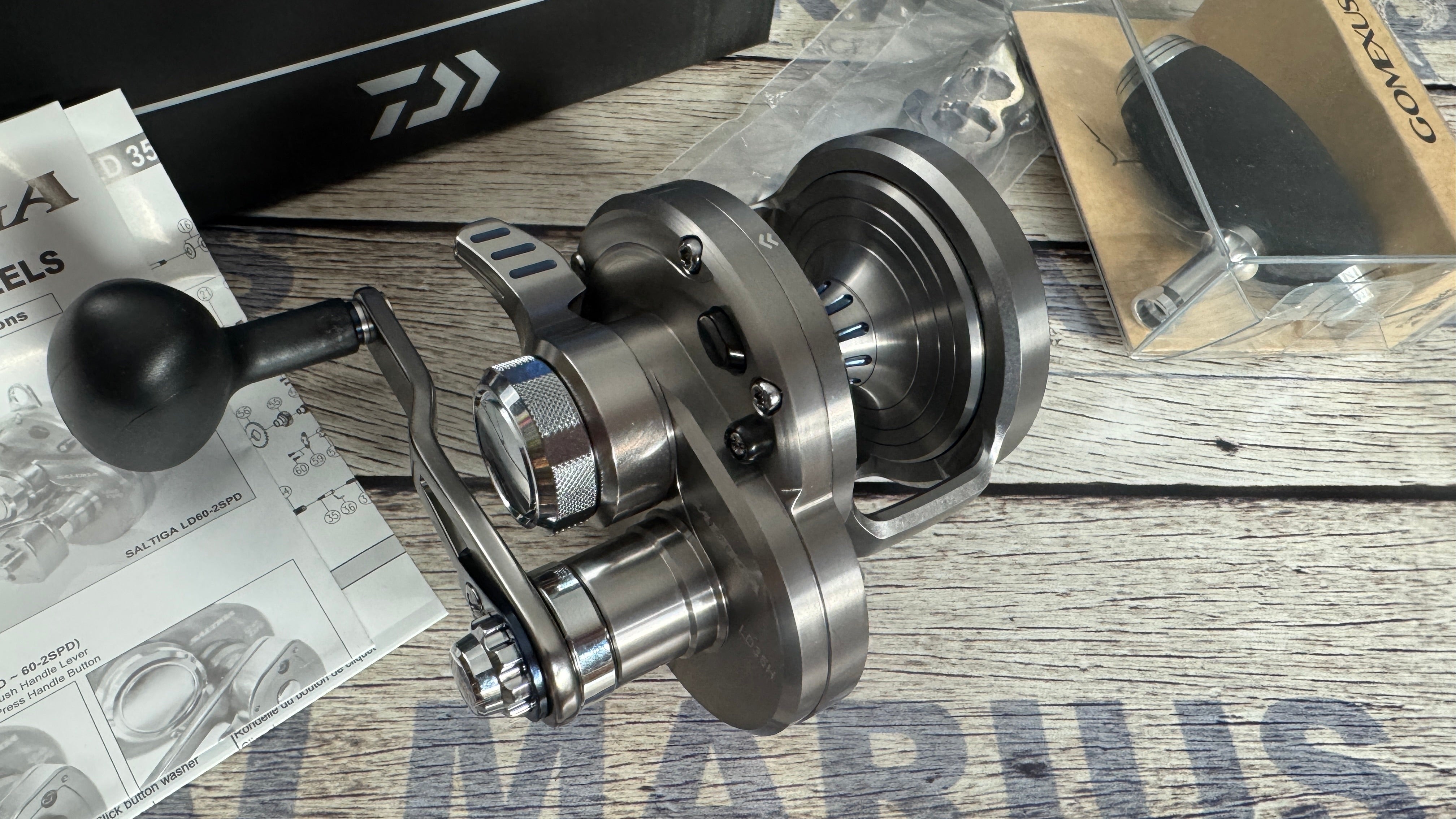Saltiga Lever Drag Reels