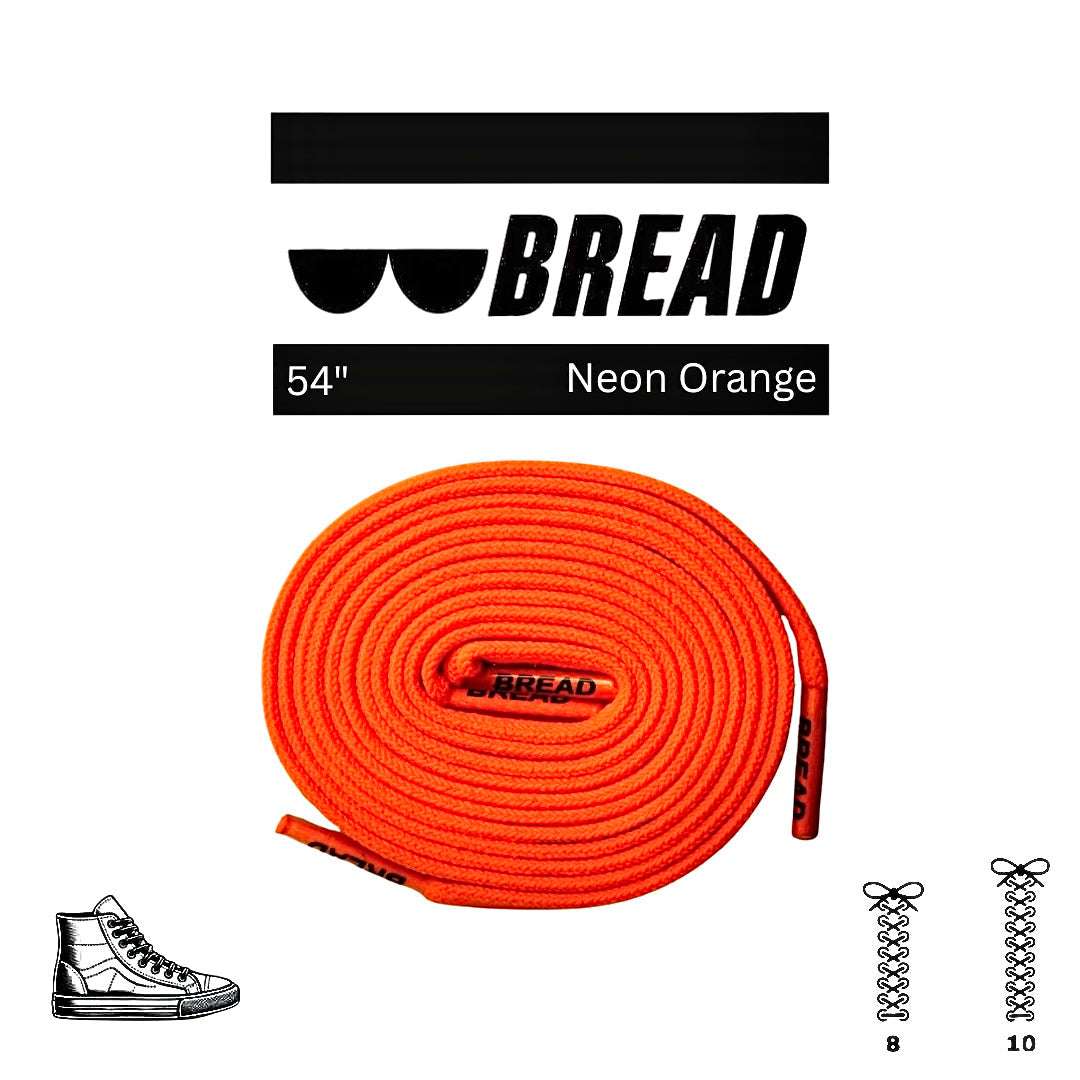 Palmarius Outdoors Neon Orange Elastic Shoelace