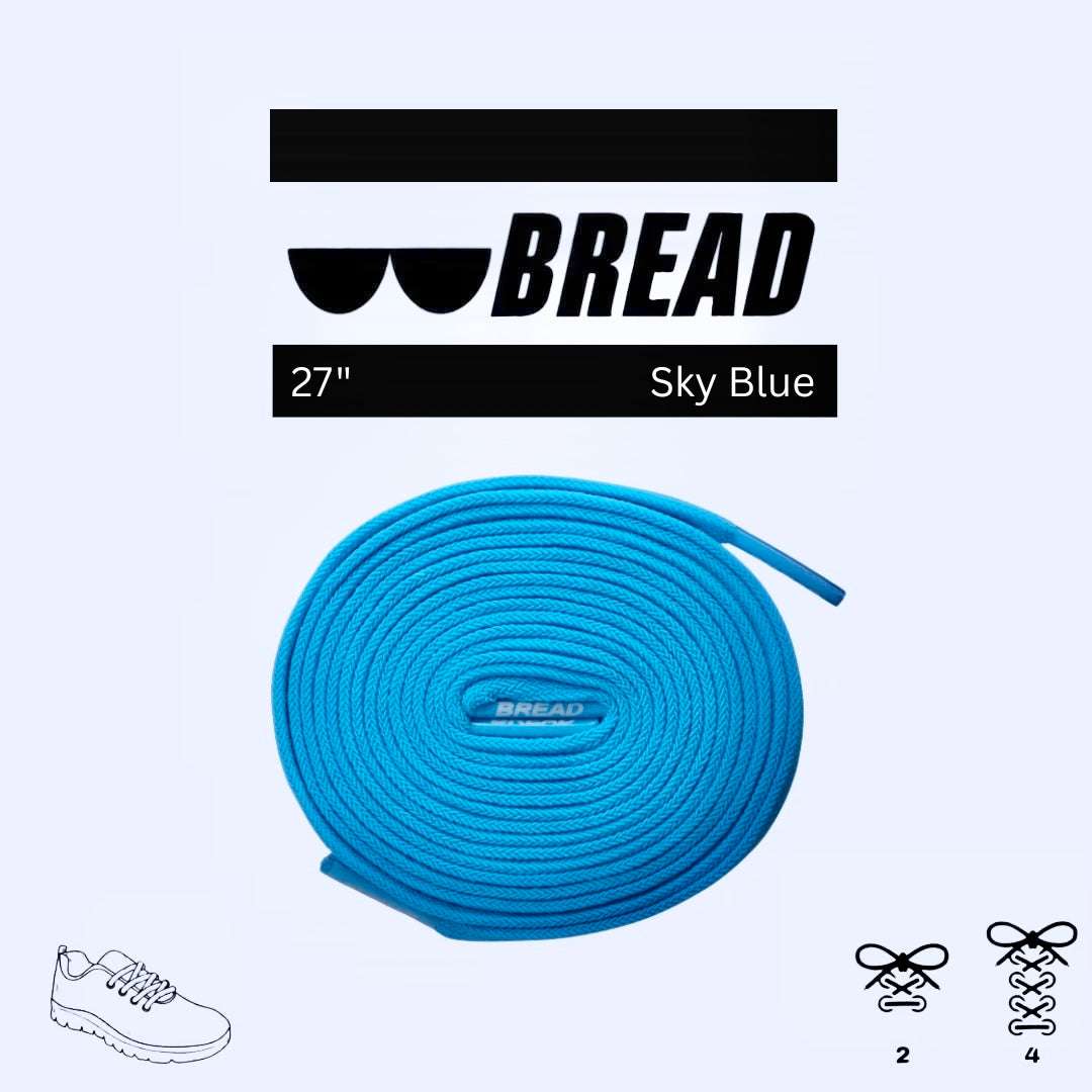 Palmarius Outdoors Sky Blue Elastic Shoelace