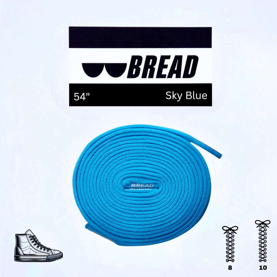 Palmarius Outdoors Sky Blue Elastic Shoelace