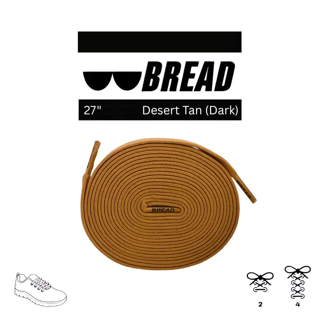 Palmarius Outdoors Desert Tan (Dark) Elastic Shoelace