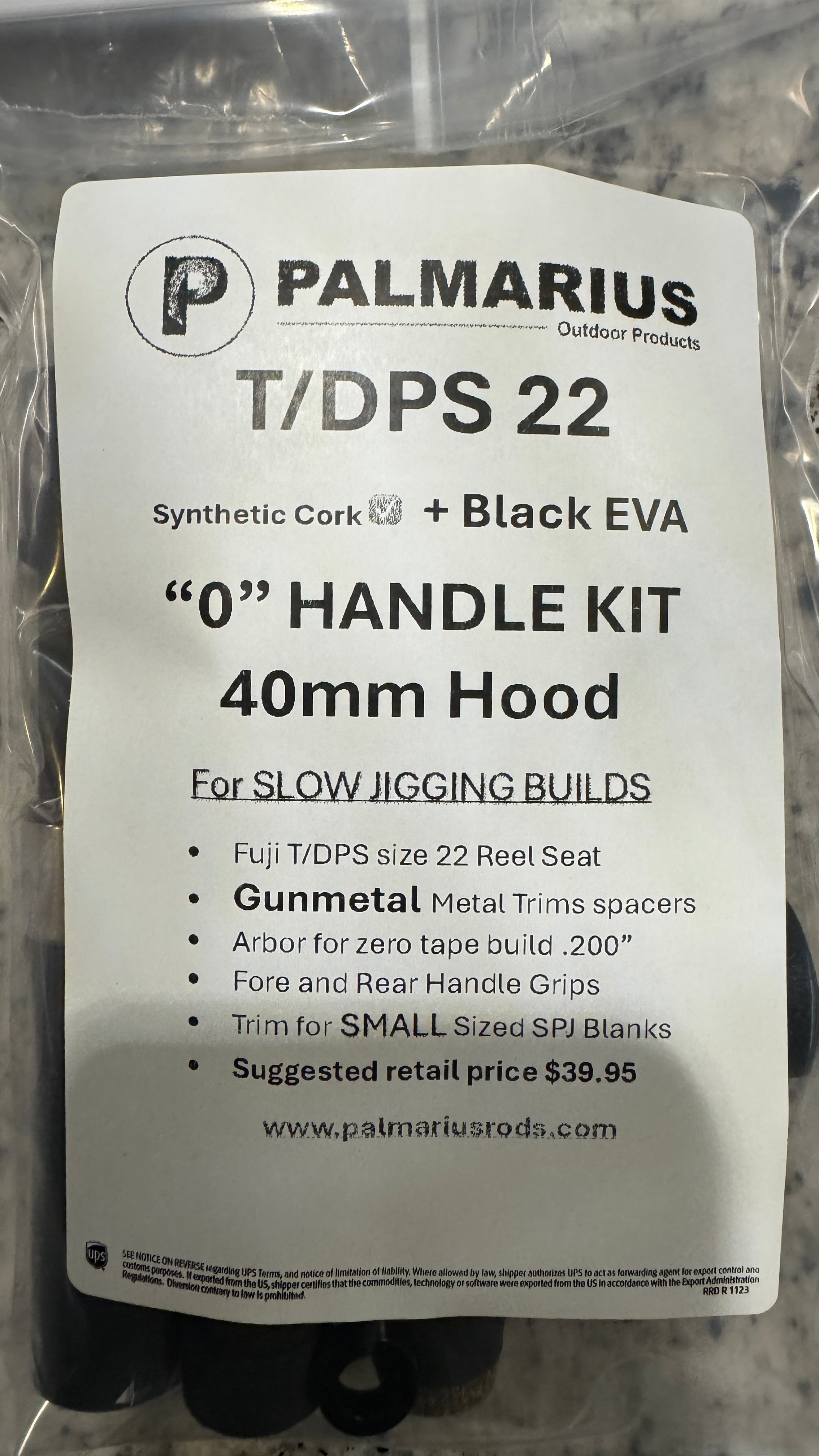 DIY Synthetic Cork Black EVA T/DPS 22 Trigger Slow Pitch Kit