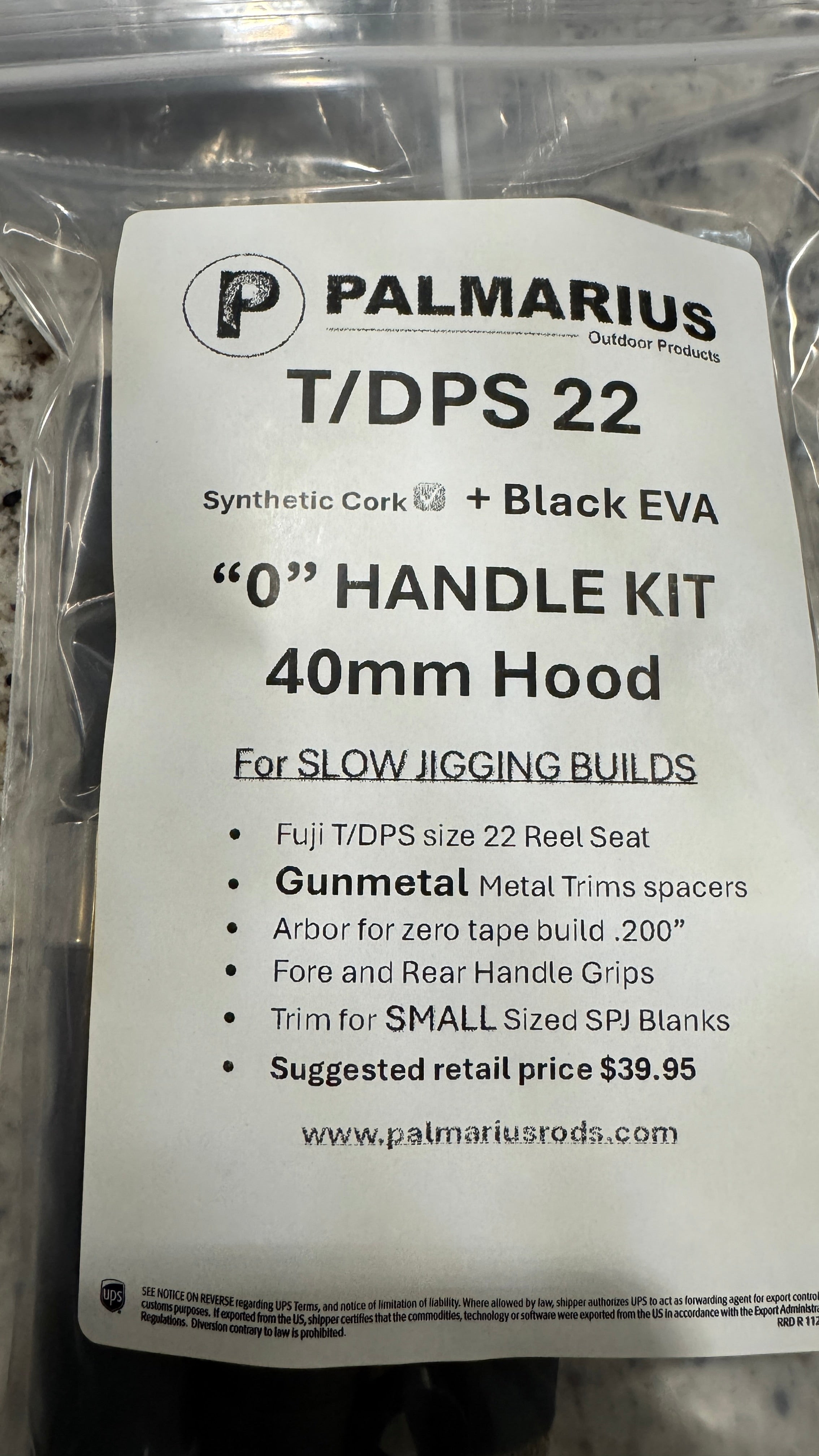 DIY Synthetic Cork Black EVA T/DPS 22 Trigger Slow Pitch Kit