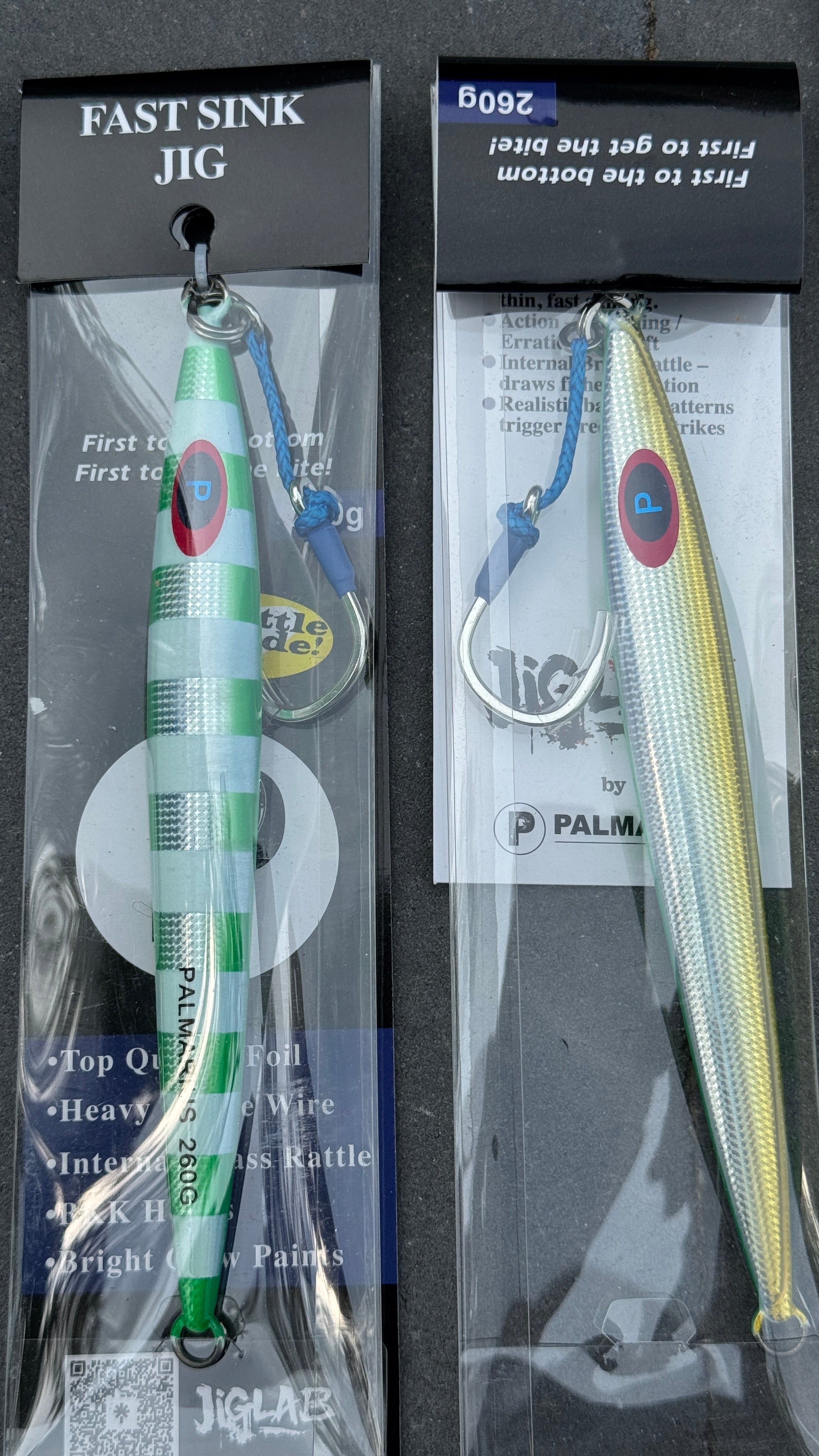 Fast Sink Slow Pitch Jigs