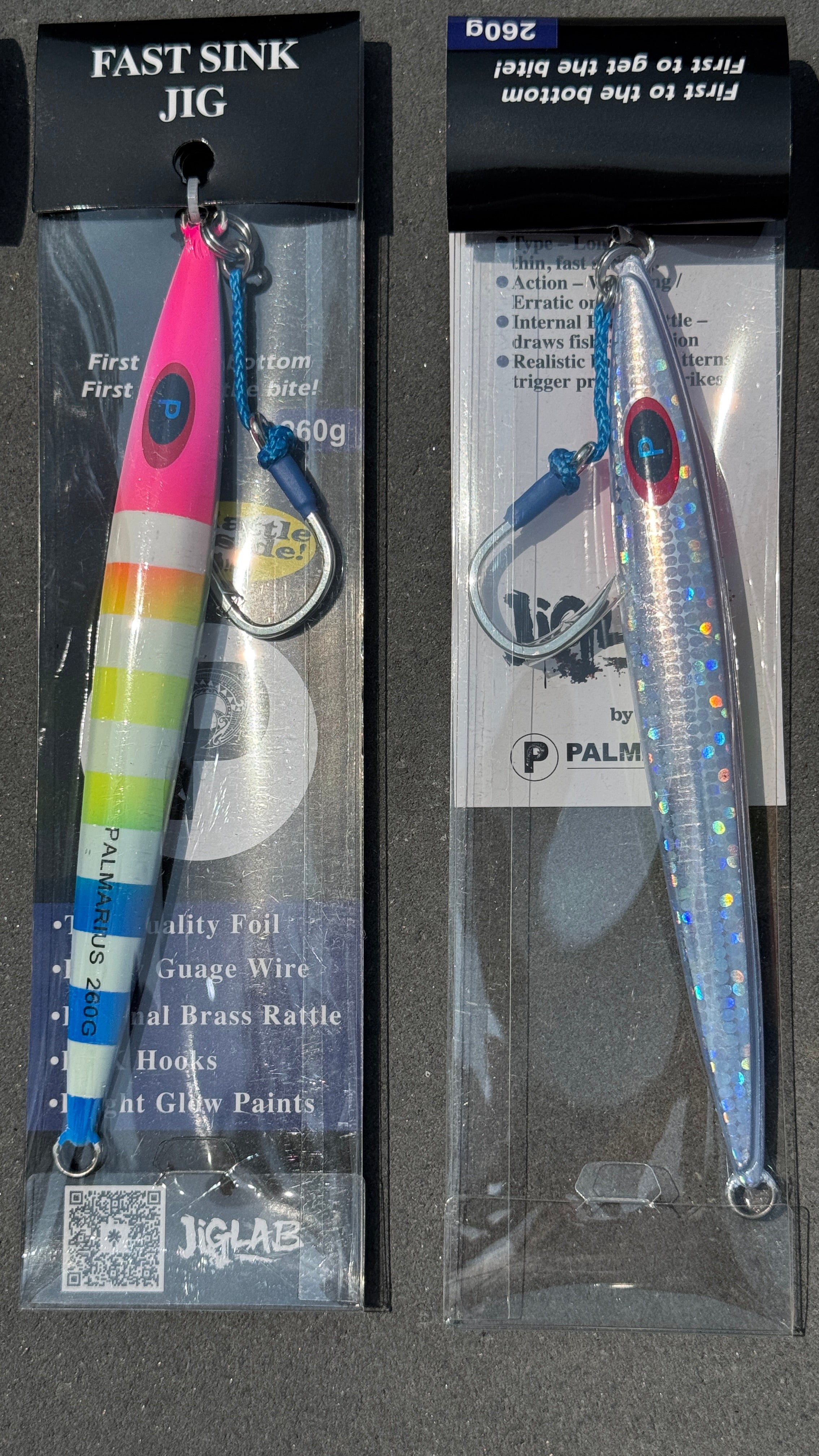 Fast Sink Slow Pitch Jigs