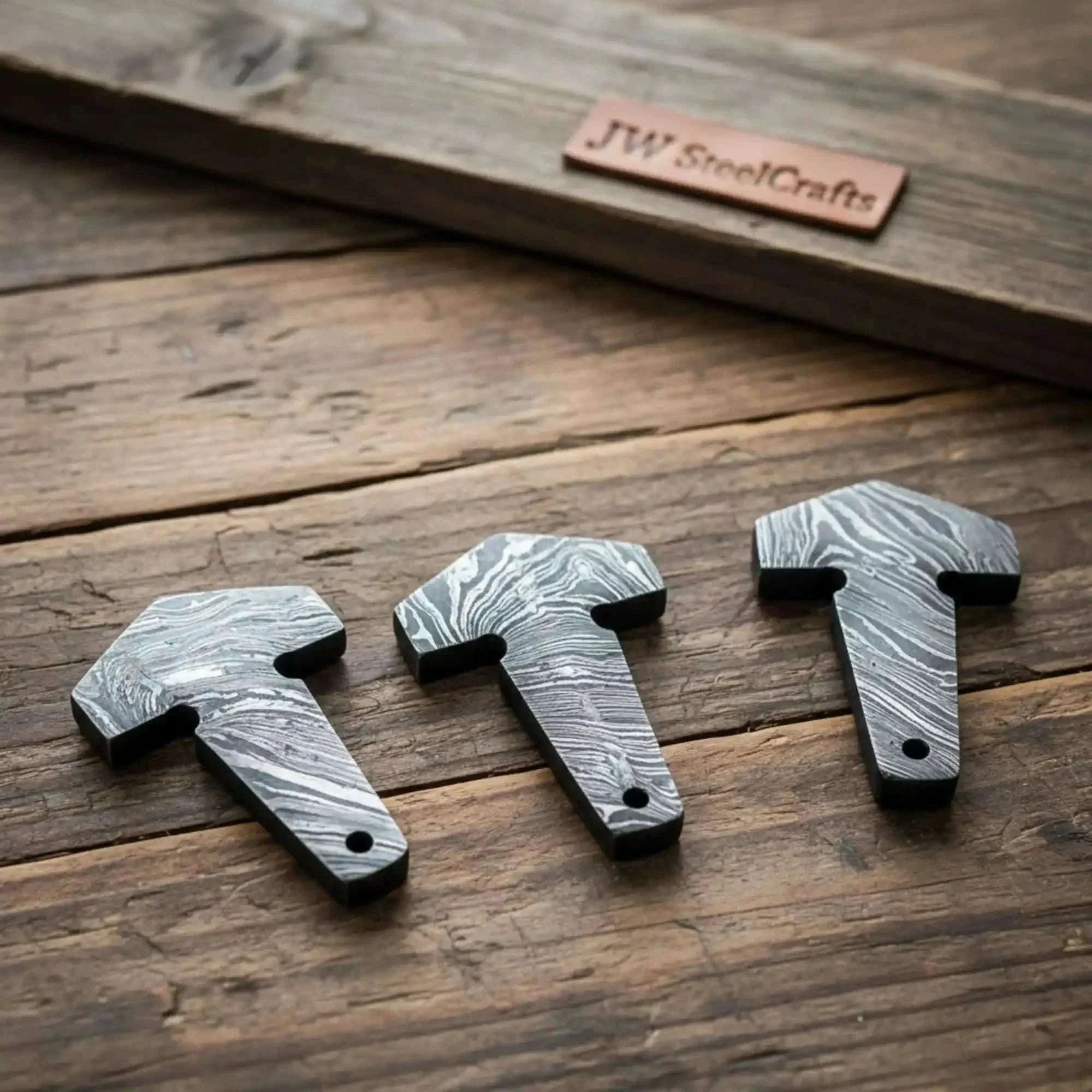Palmarius Outdoors Damascus Thor's Hammer Pendant set | Viking Necklace Collection 